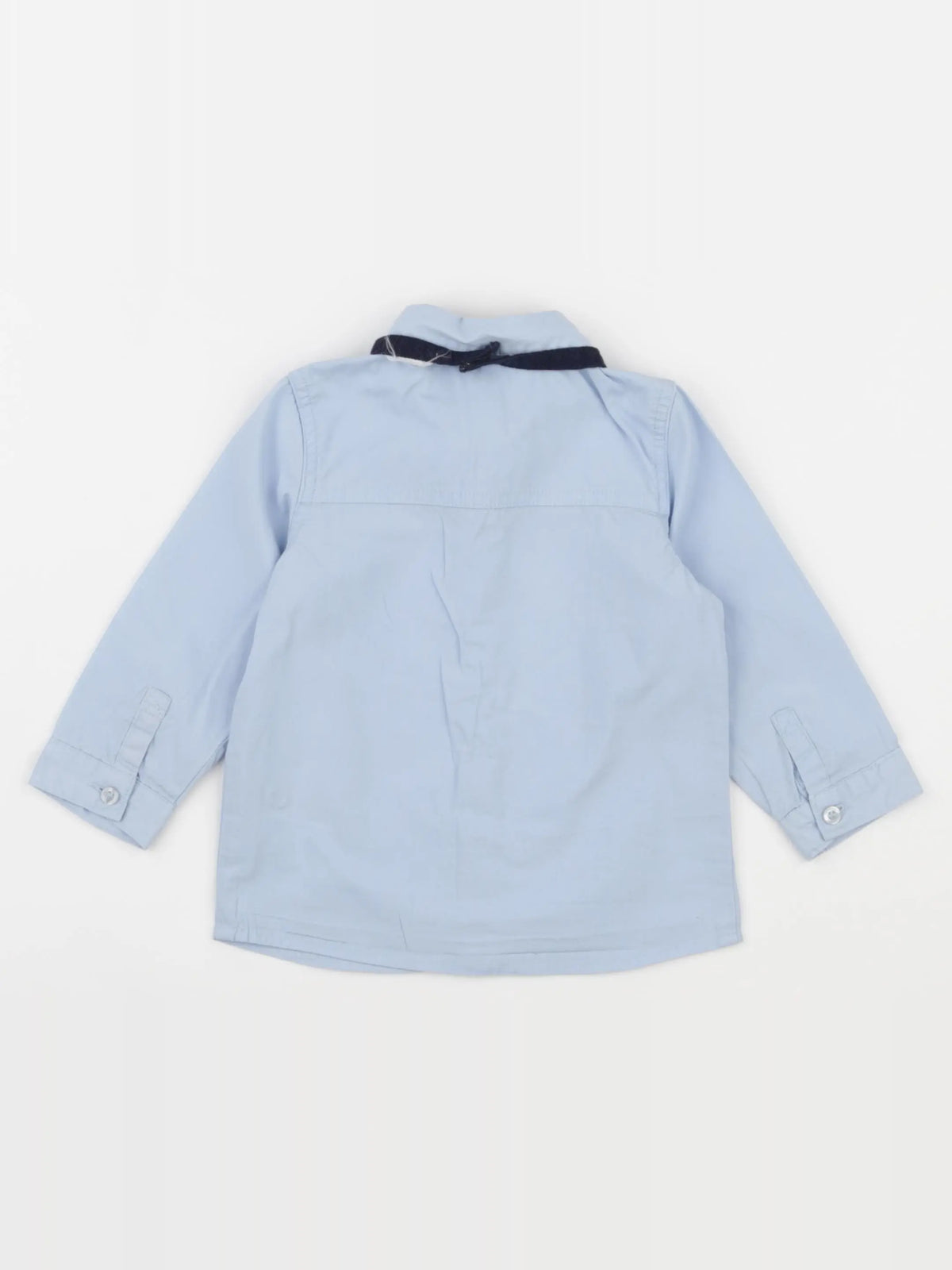 Vertbaudet - chemise bleu - 18 mois