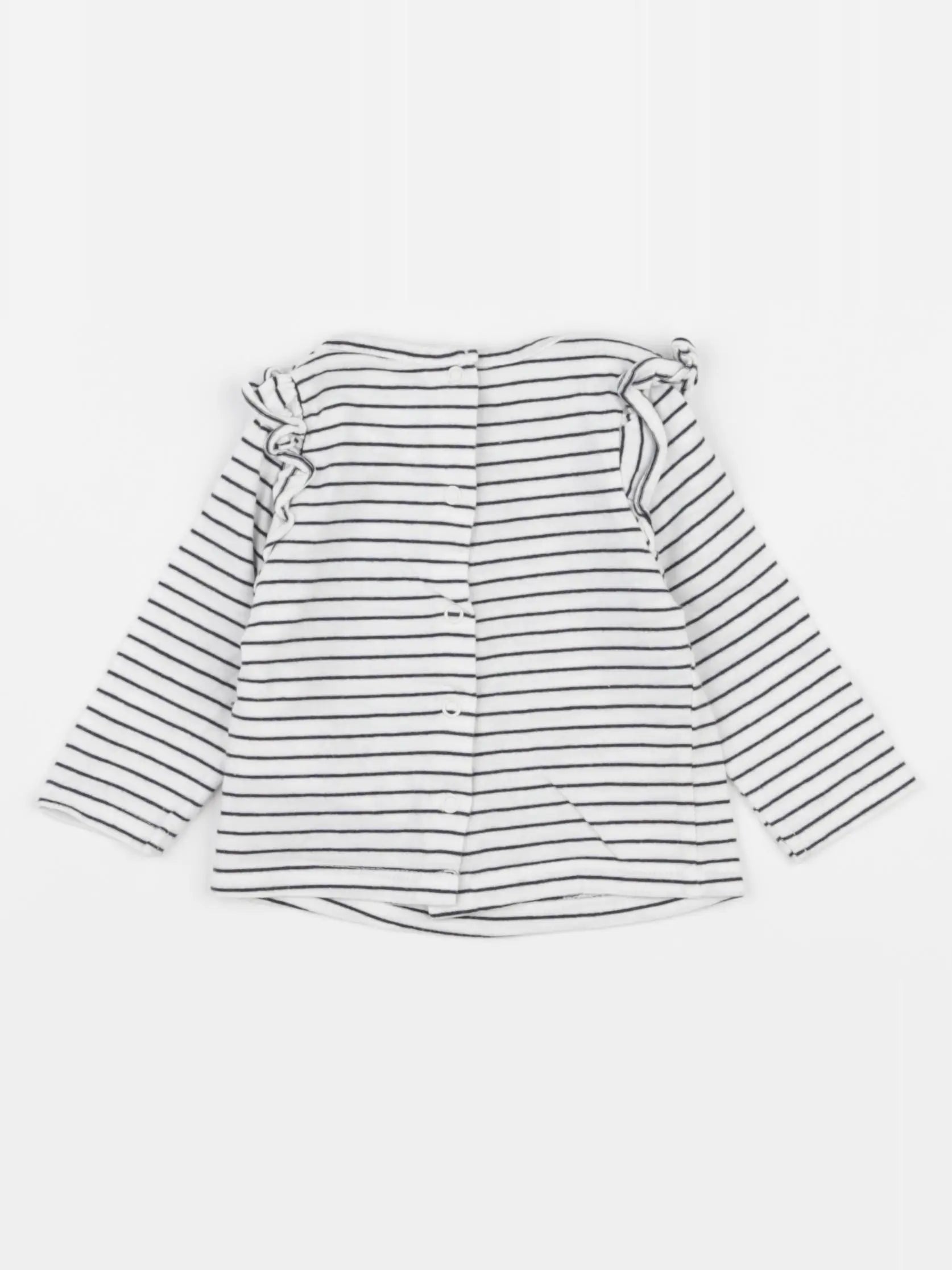 Vertbaudet - tee-shirt blanc - 3 mois