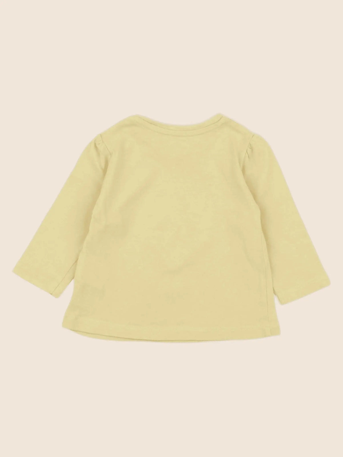 Vertbaudet - tee-shirt jaune - 3 mois