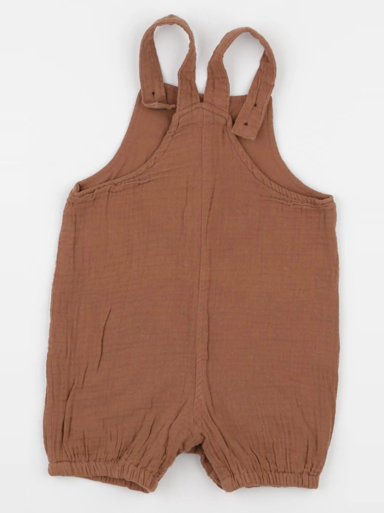 Vertbaudet - combinaison marron - 12 mois