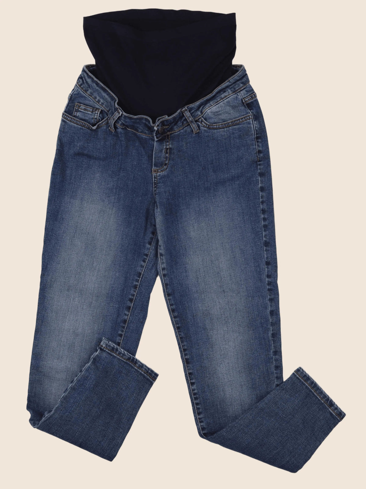 Envie de fraise - jean grossesse bleu - 36
