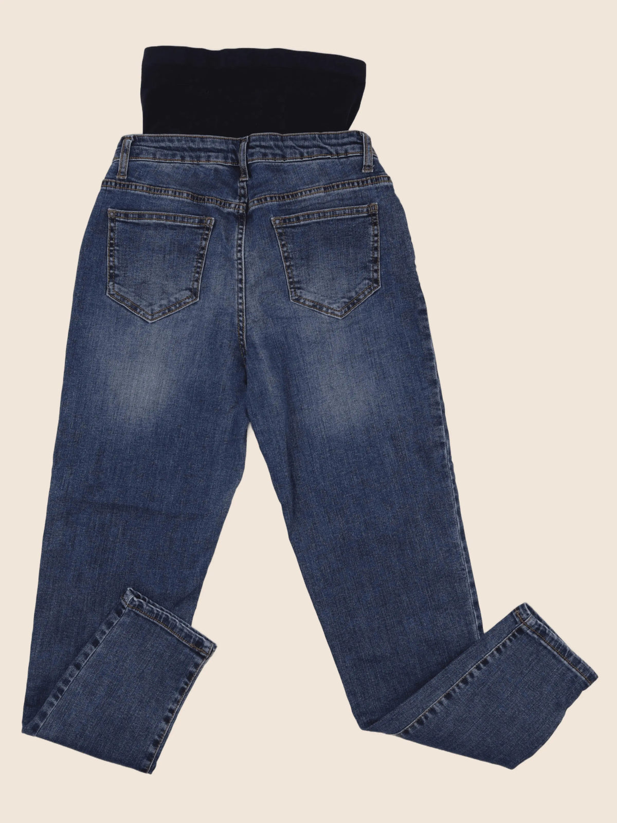 Envie de fraise - jean grossesse bleu - 36
