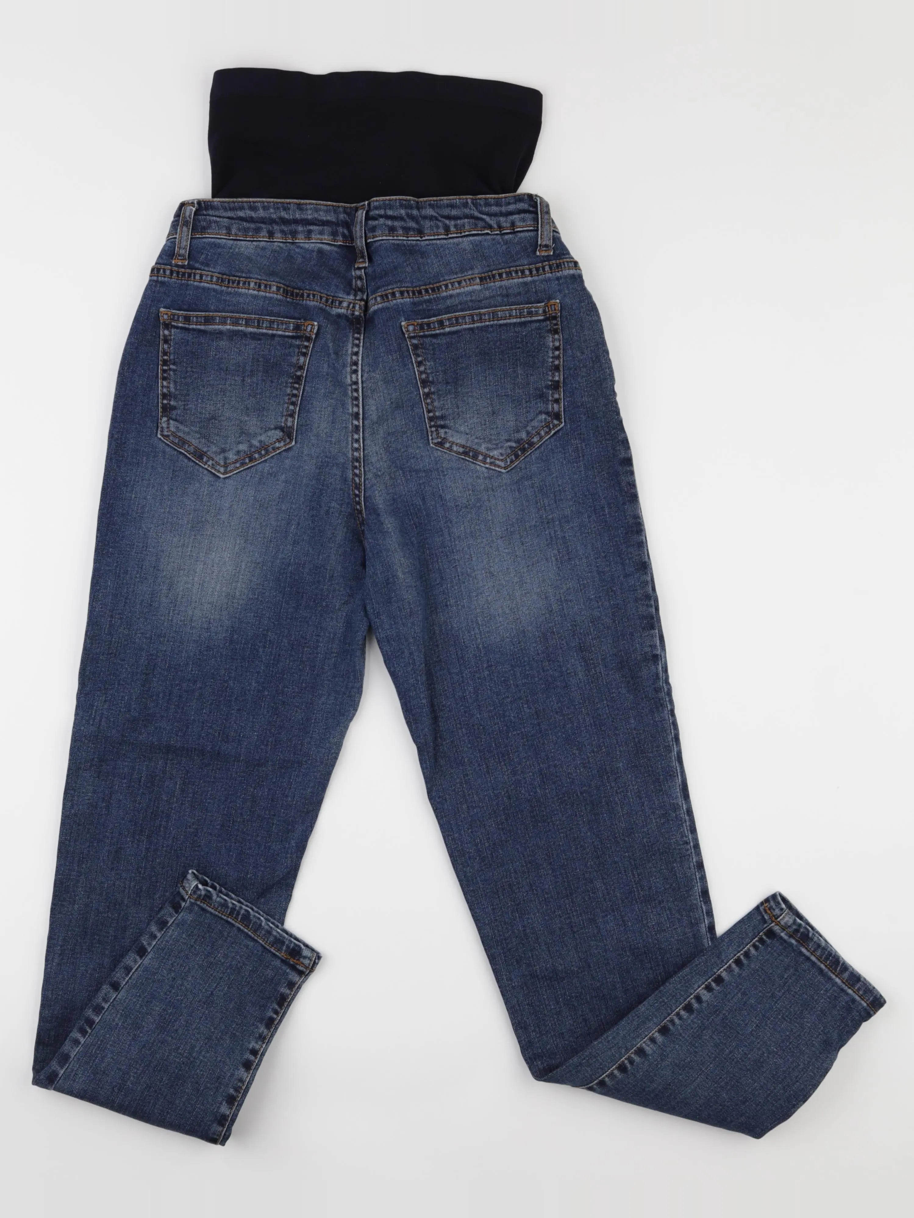 Envie de fraise - jean grossesse bleu - 36