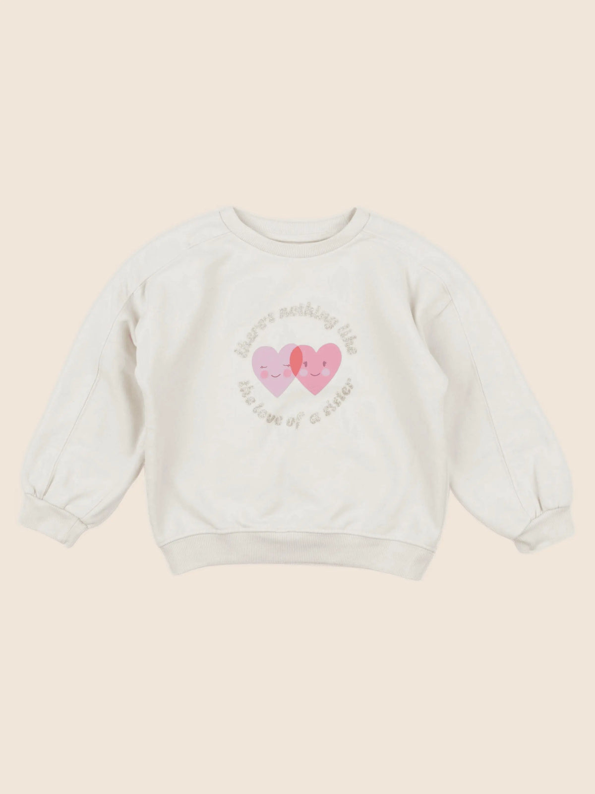 Vertbaudet - sweat beige - 4 ans