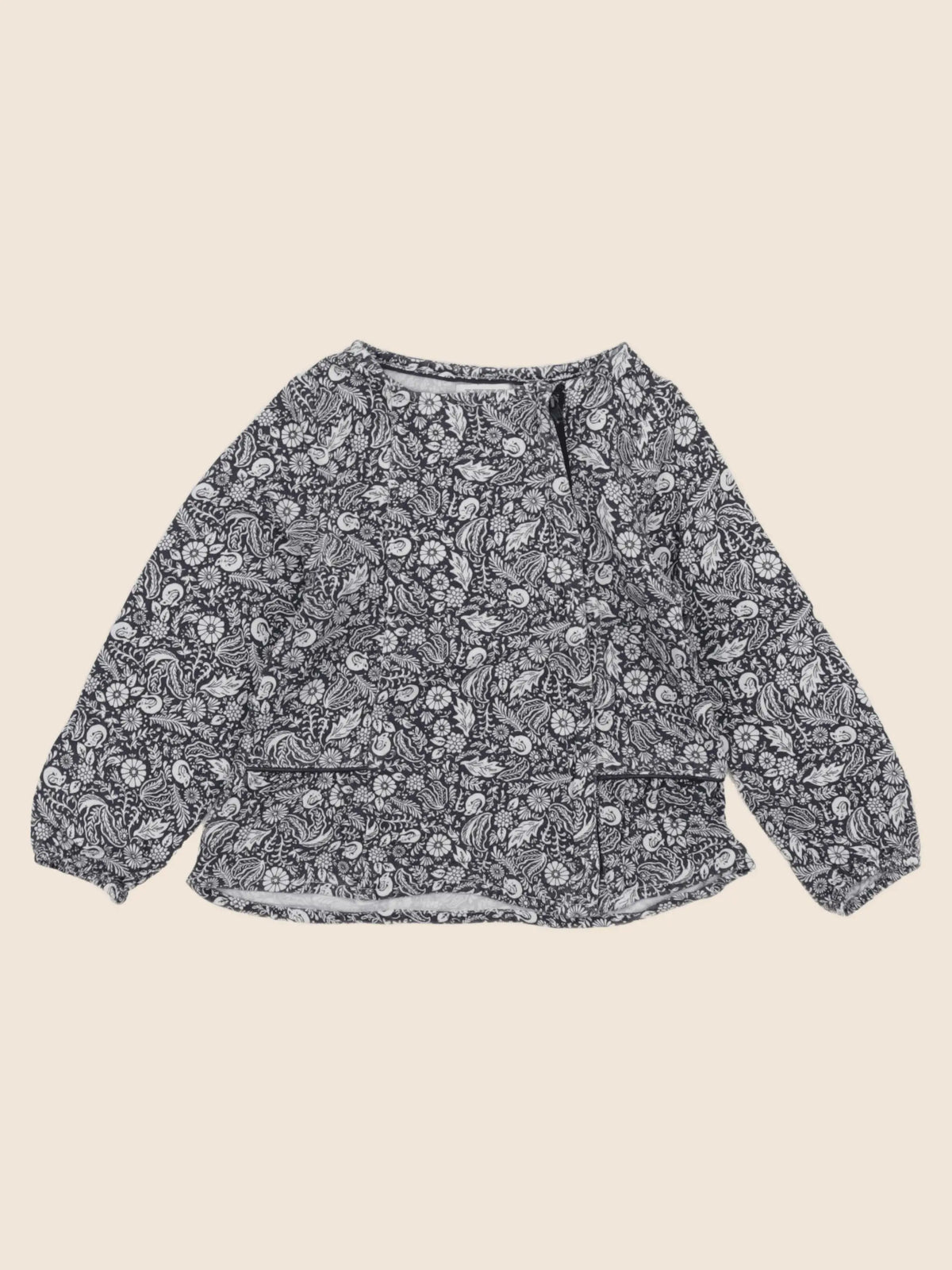 IKKS - blouse bleu - 2 ans