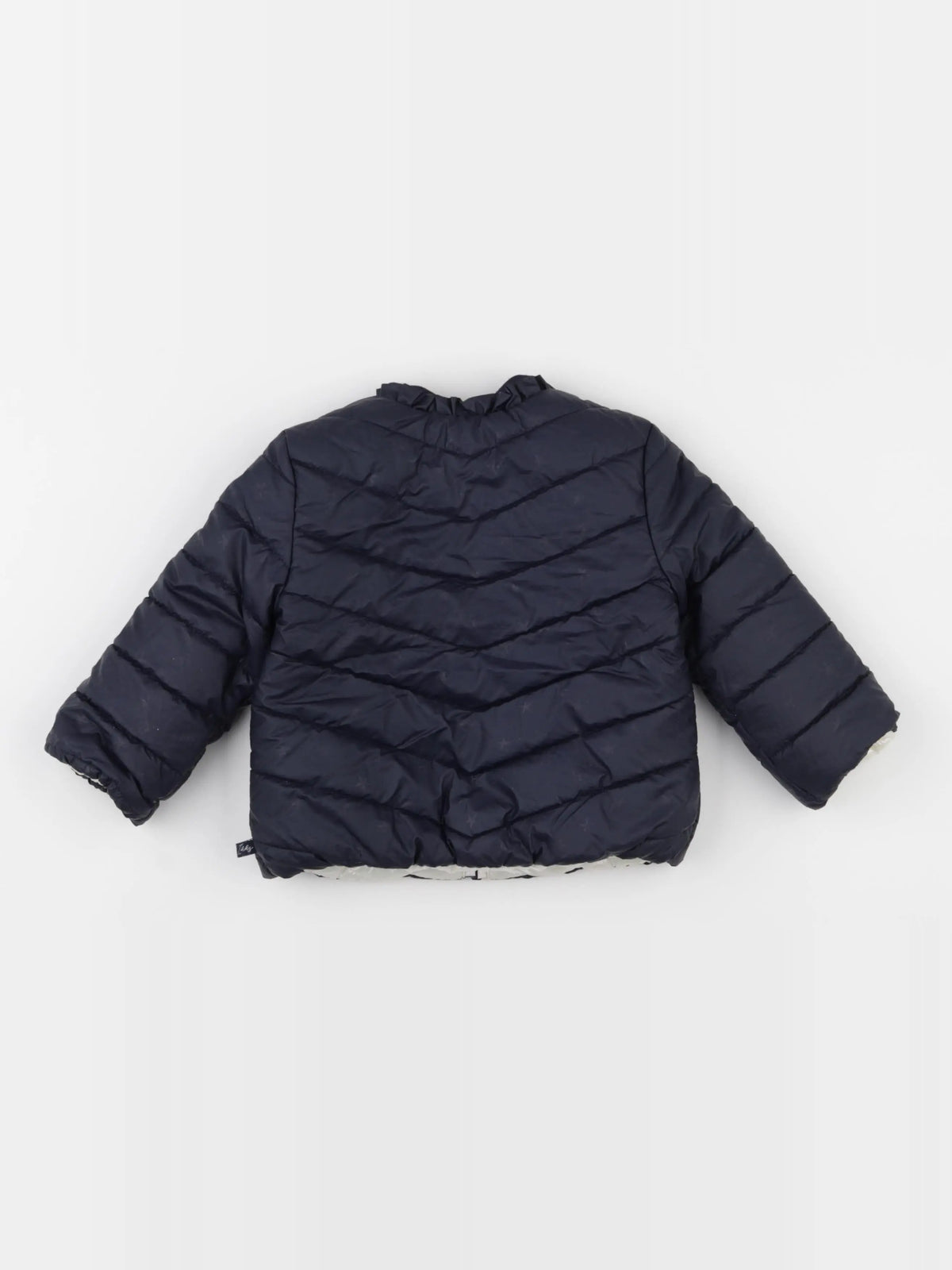 IKKS - doudoune réversible bleu - 18 mois