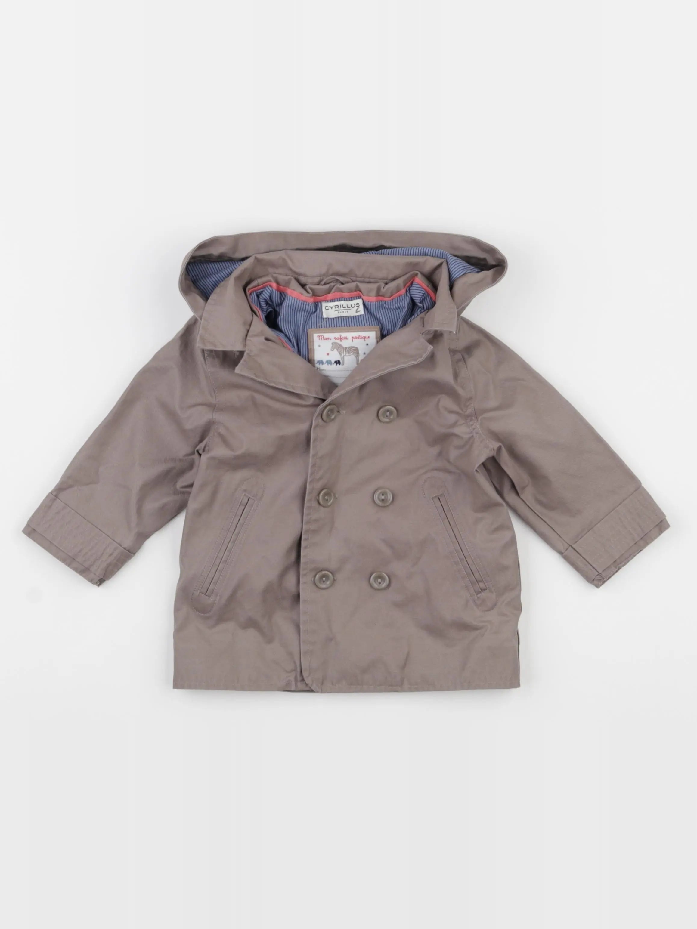 Cyrillus - veste marron - 6 mois