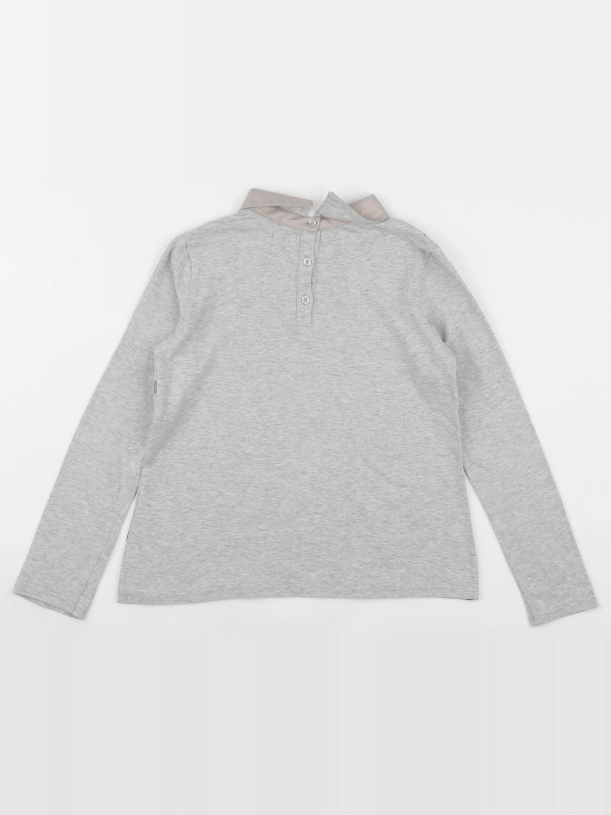 IKKS - tee-shirt gris - 10 ans