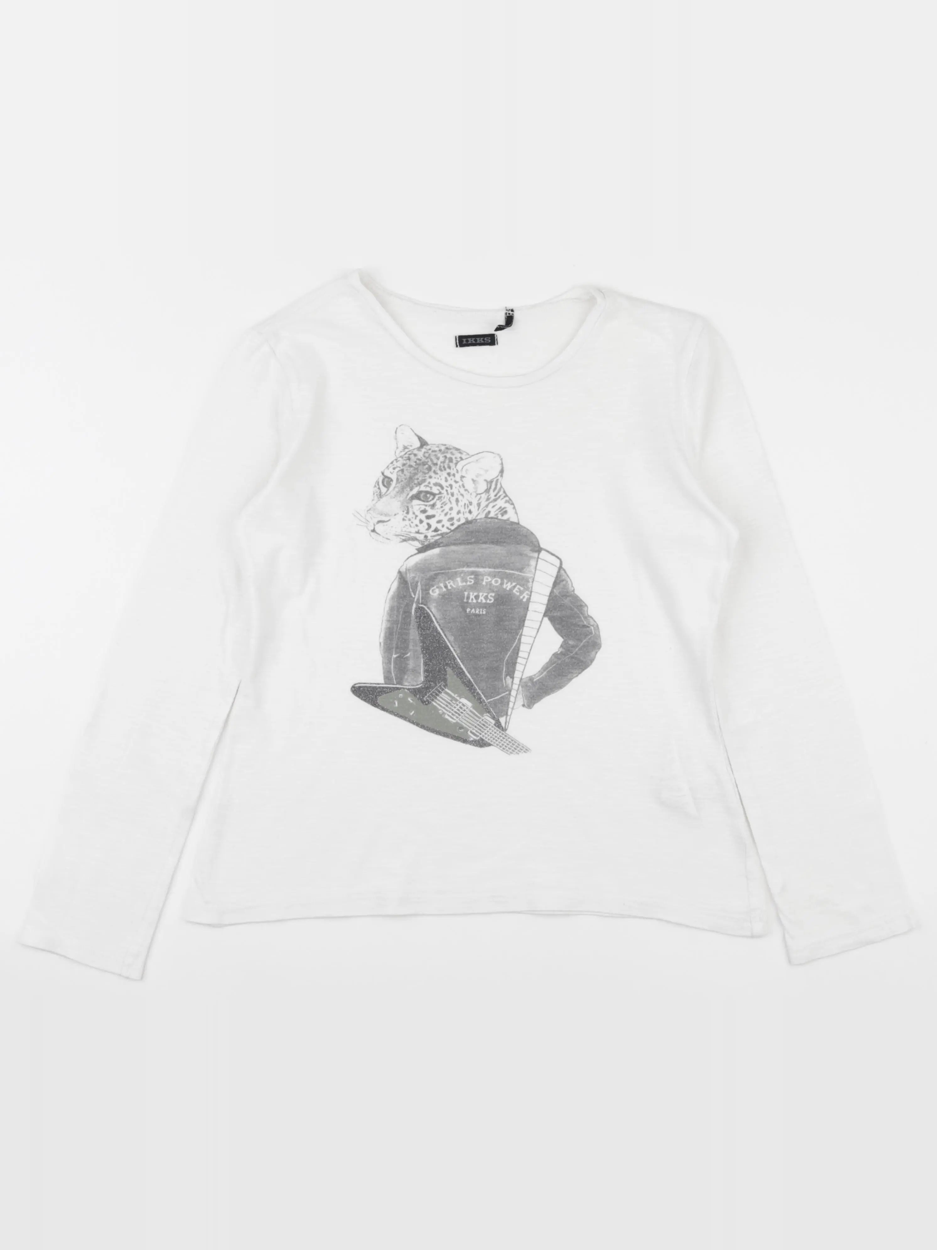 IKKS - tee-shirt blanc - 12 ans
