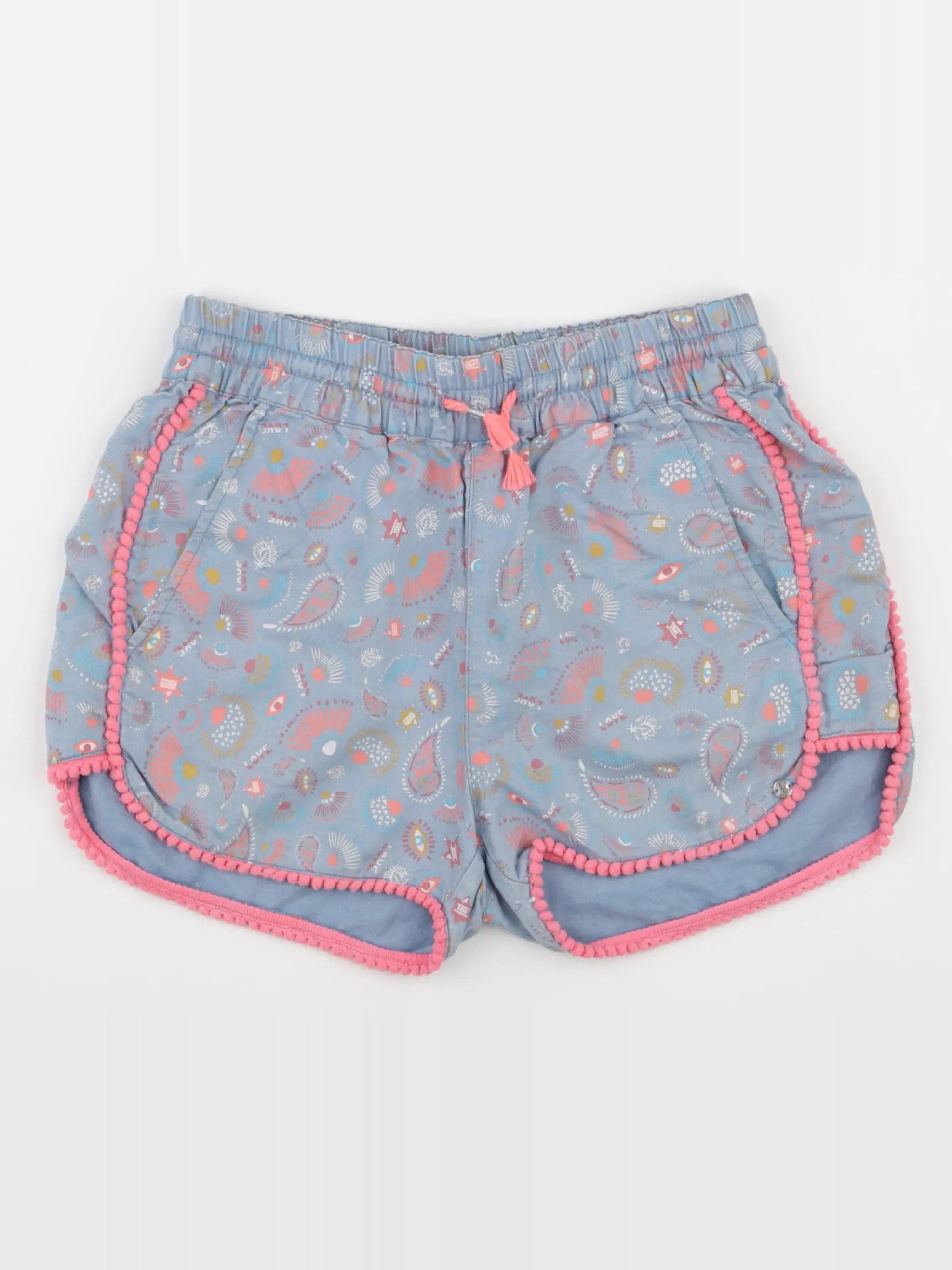 IKKS - short bleu - 12 ans