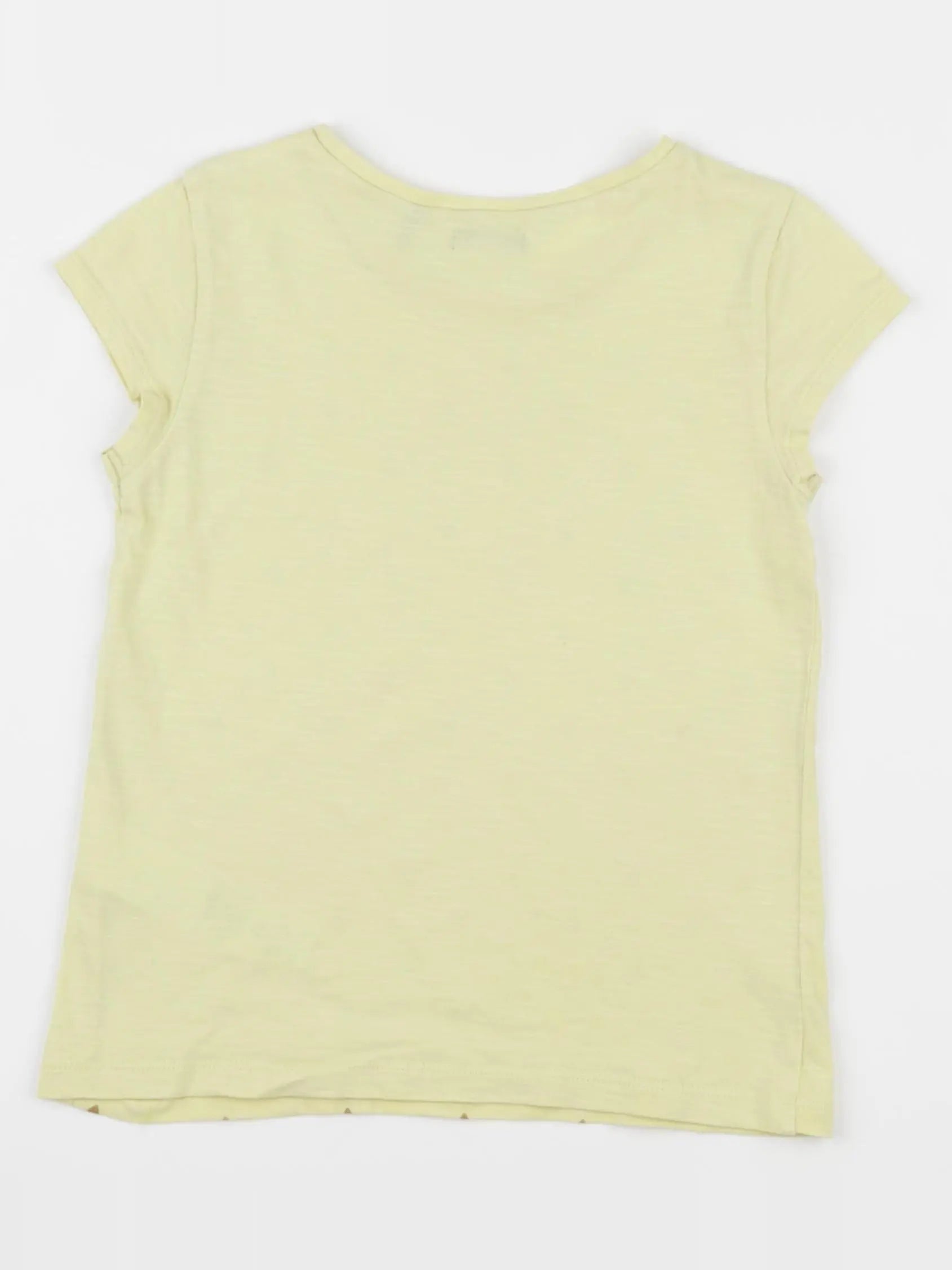 IKKS - tee-shirt jaune - 6 ans