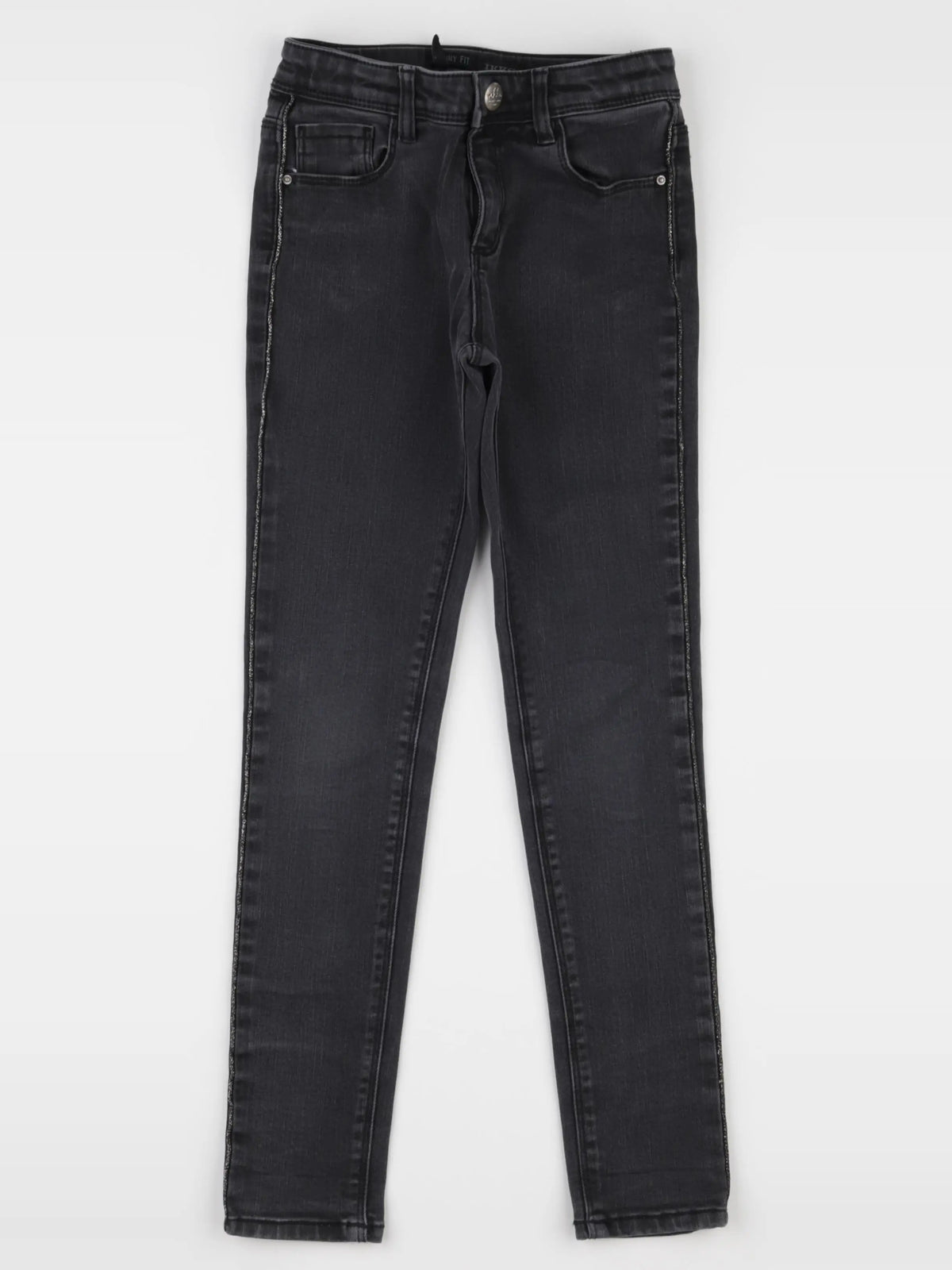 IKKS - jean gris - 8 ans