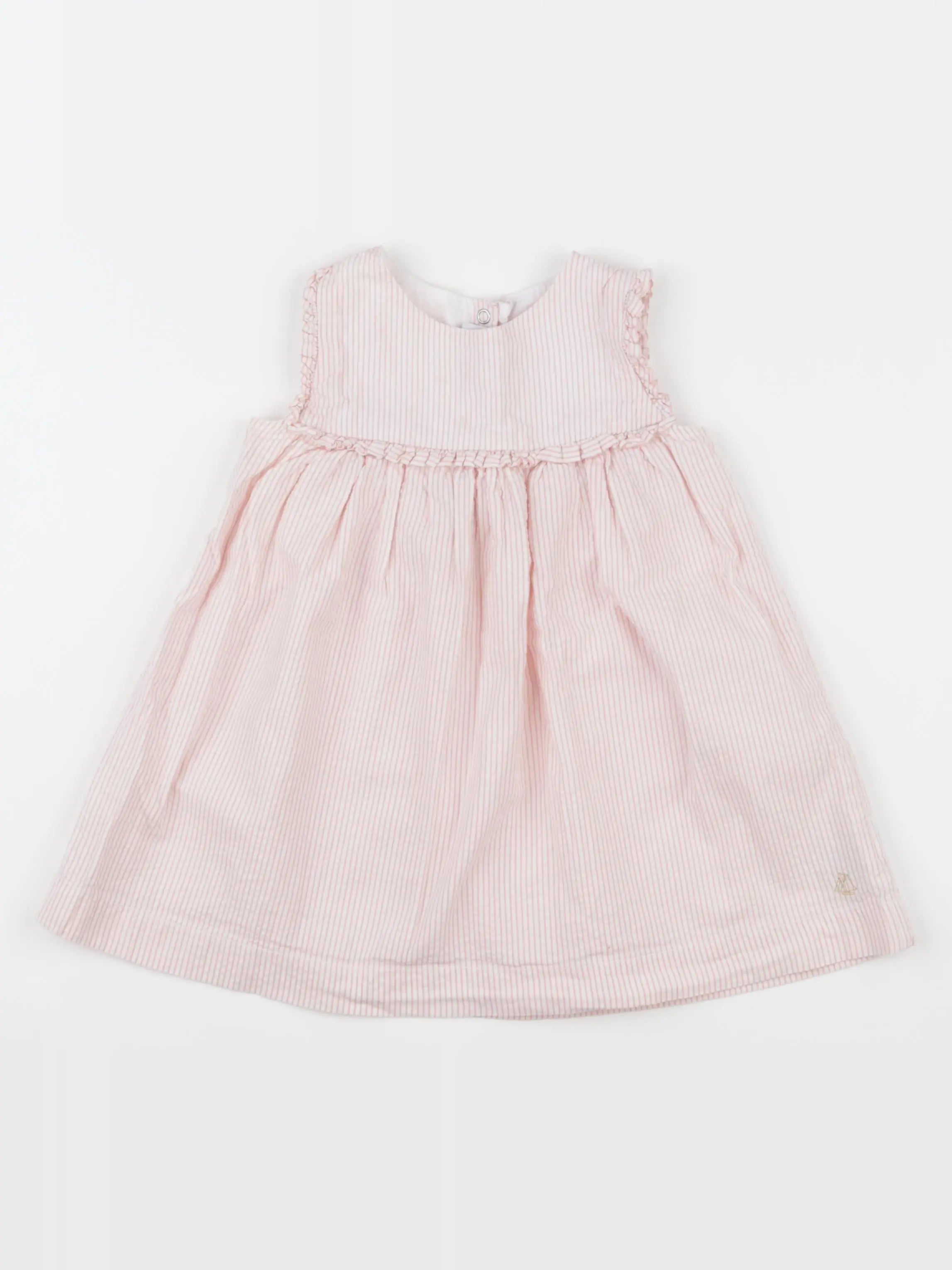 Petit Bateau - robe rose - 24 mois