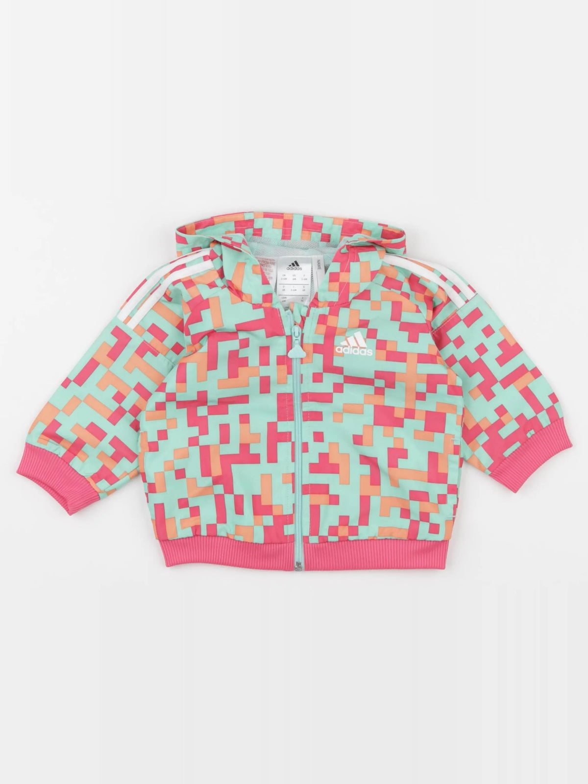 Adidas - sweat multicolore - 3/6 mois