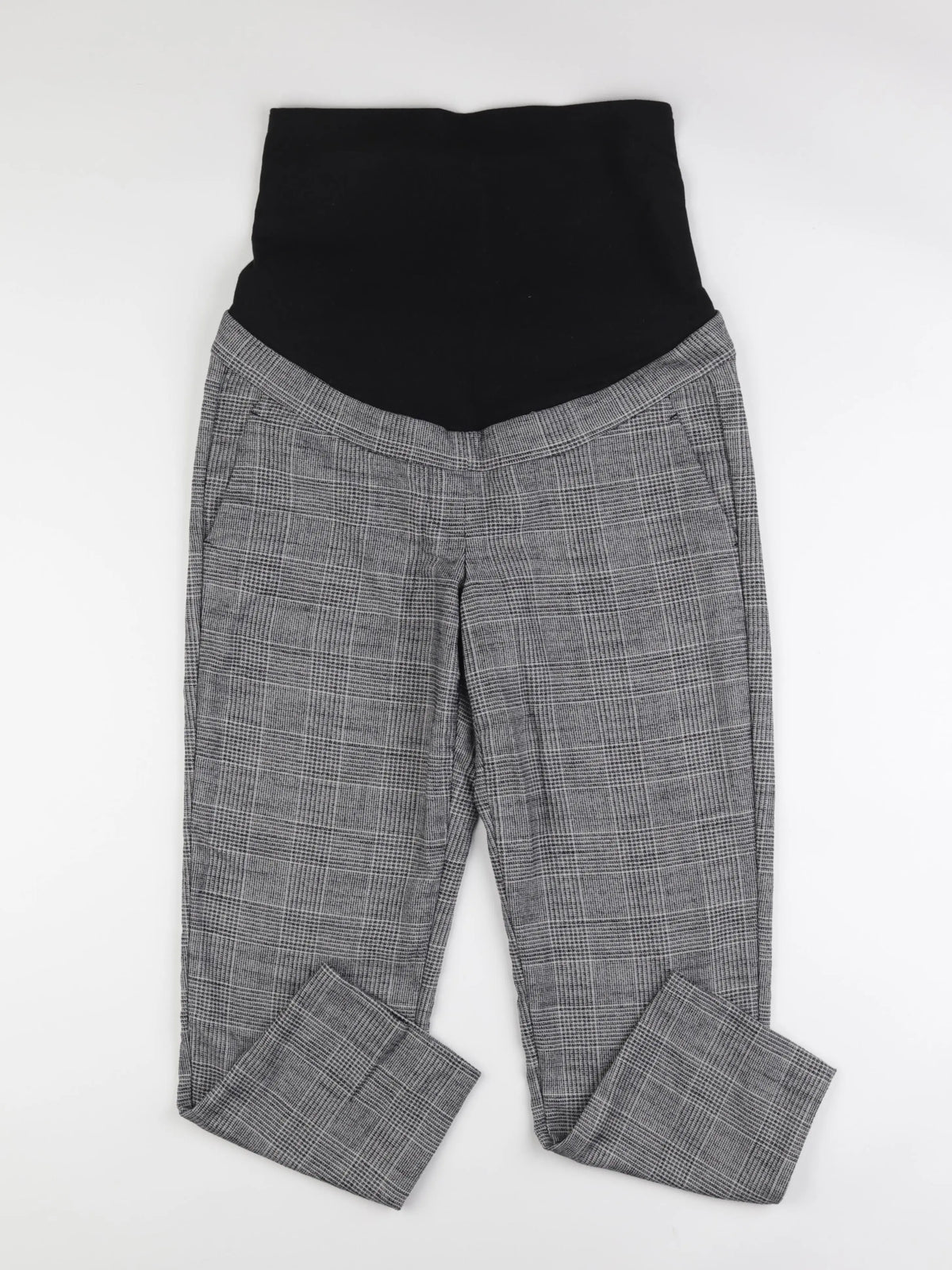 H&M - pantalon grossesse gris - s