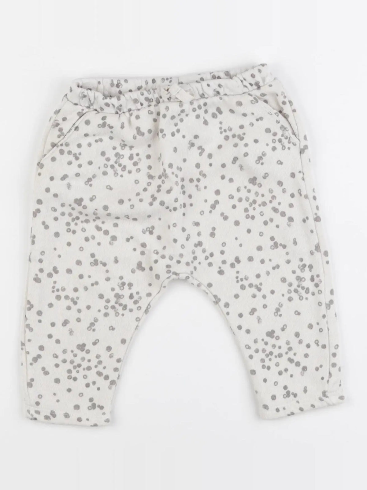 Zara - sarouel gris - 3/6 mois