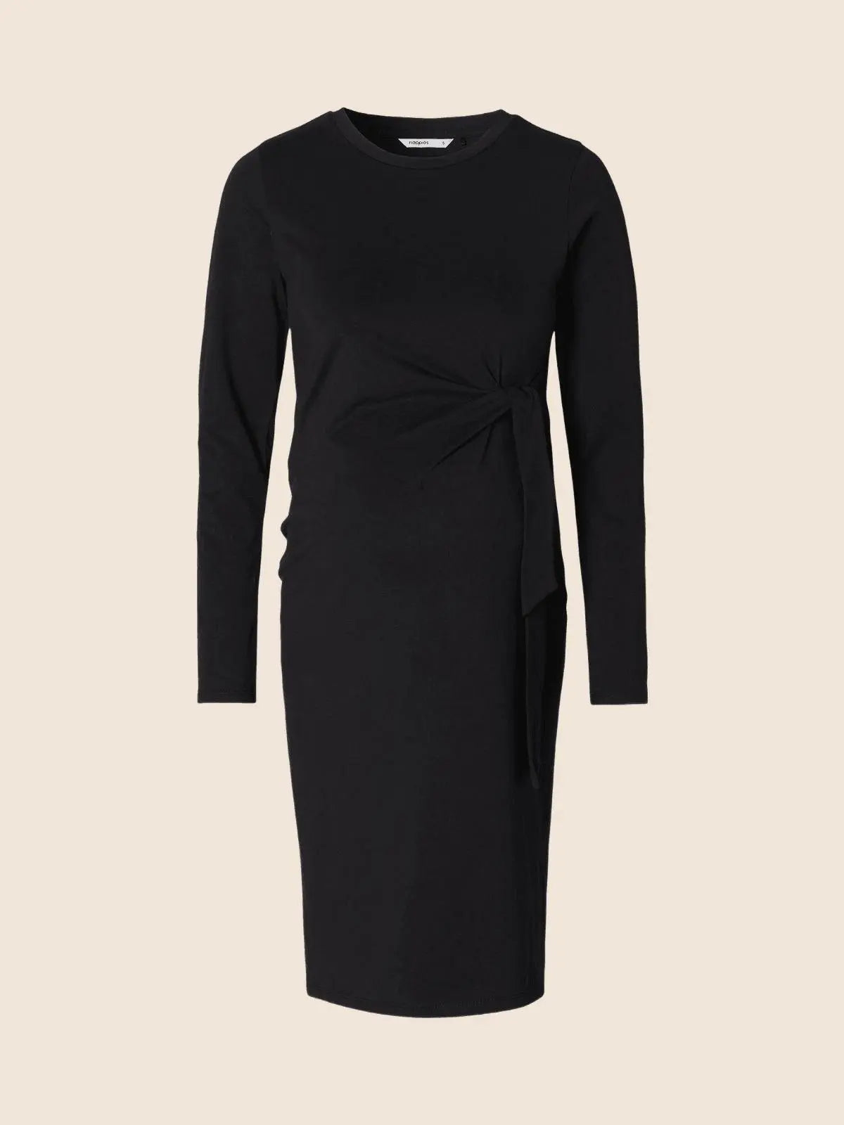 Robe manches longues grossesse noir