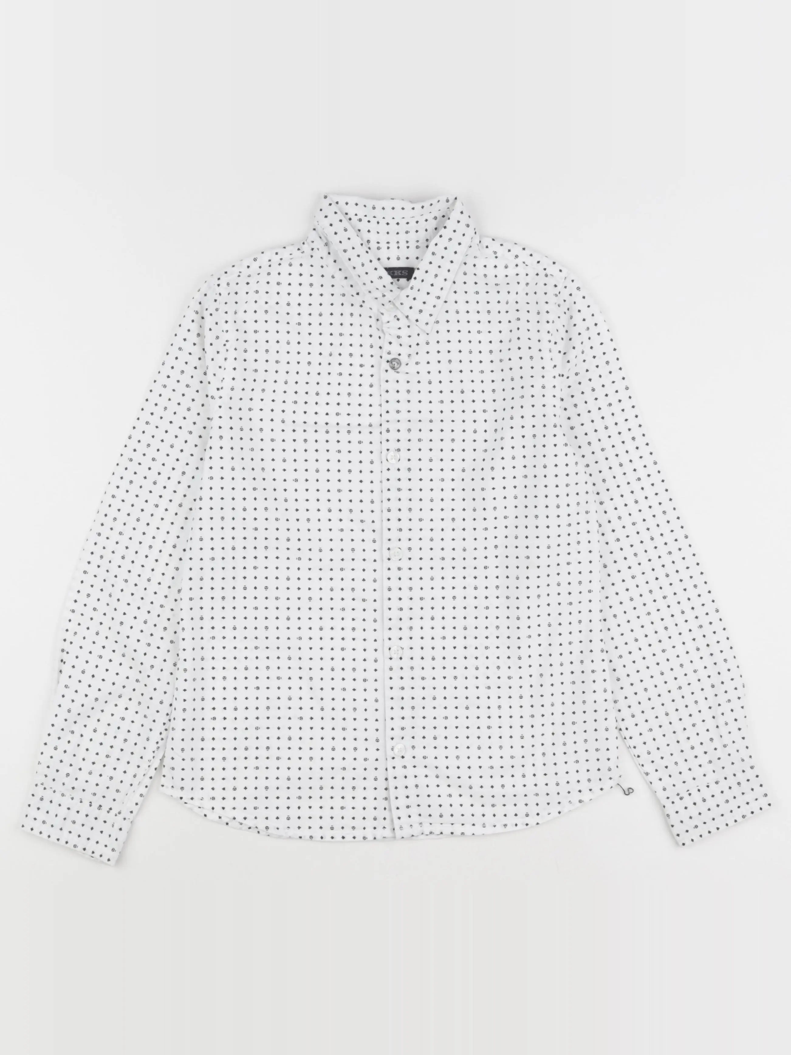 IKKS - chemise blanc - 9 ans