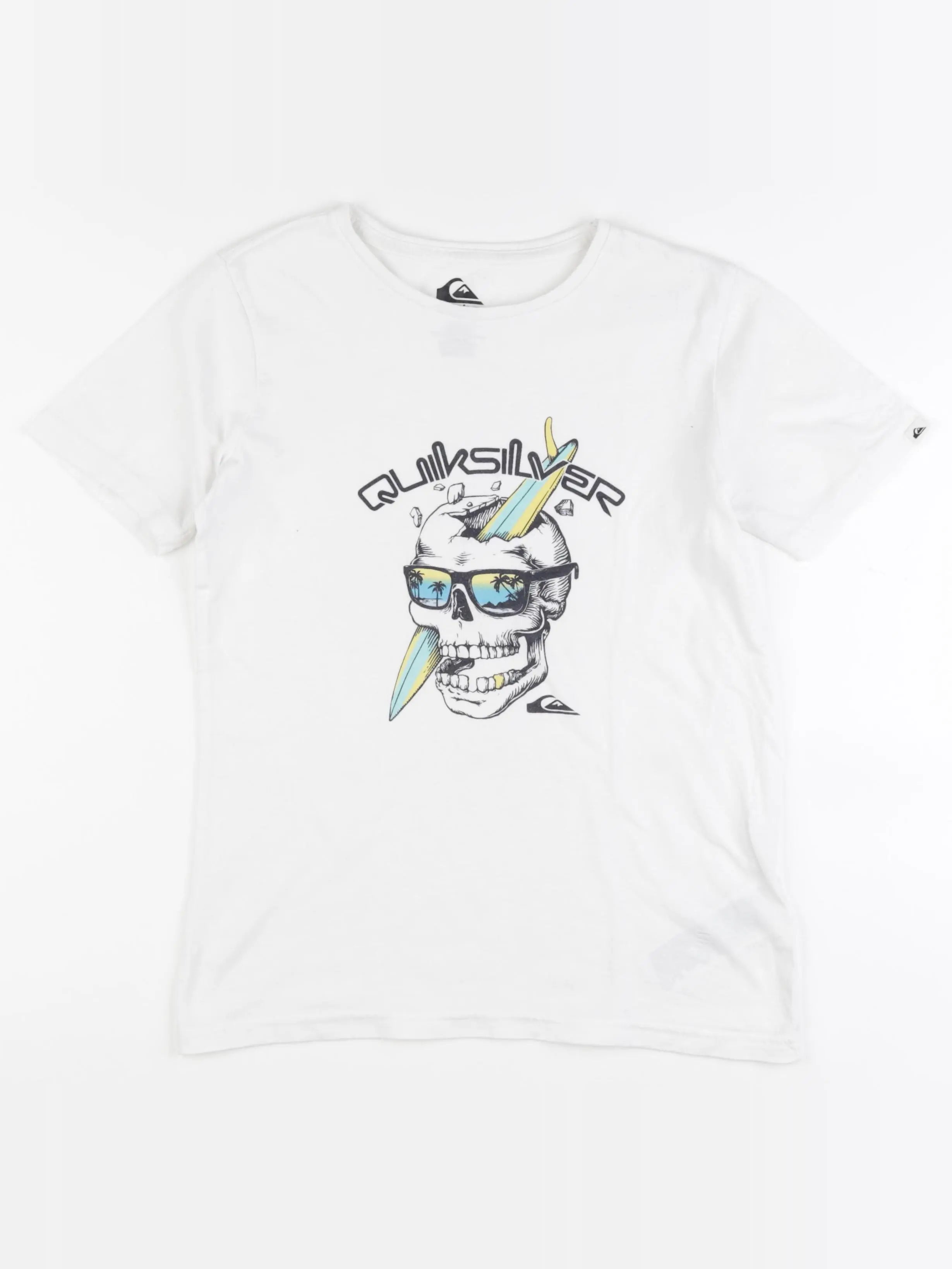 Quiksilver - tee-shirt blanc - 12 ans
