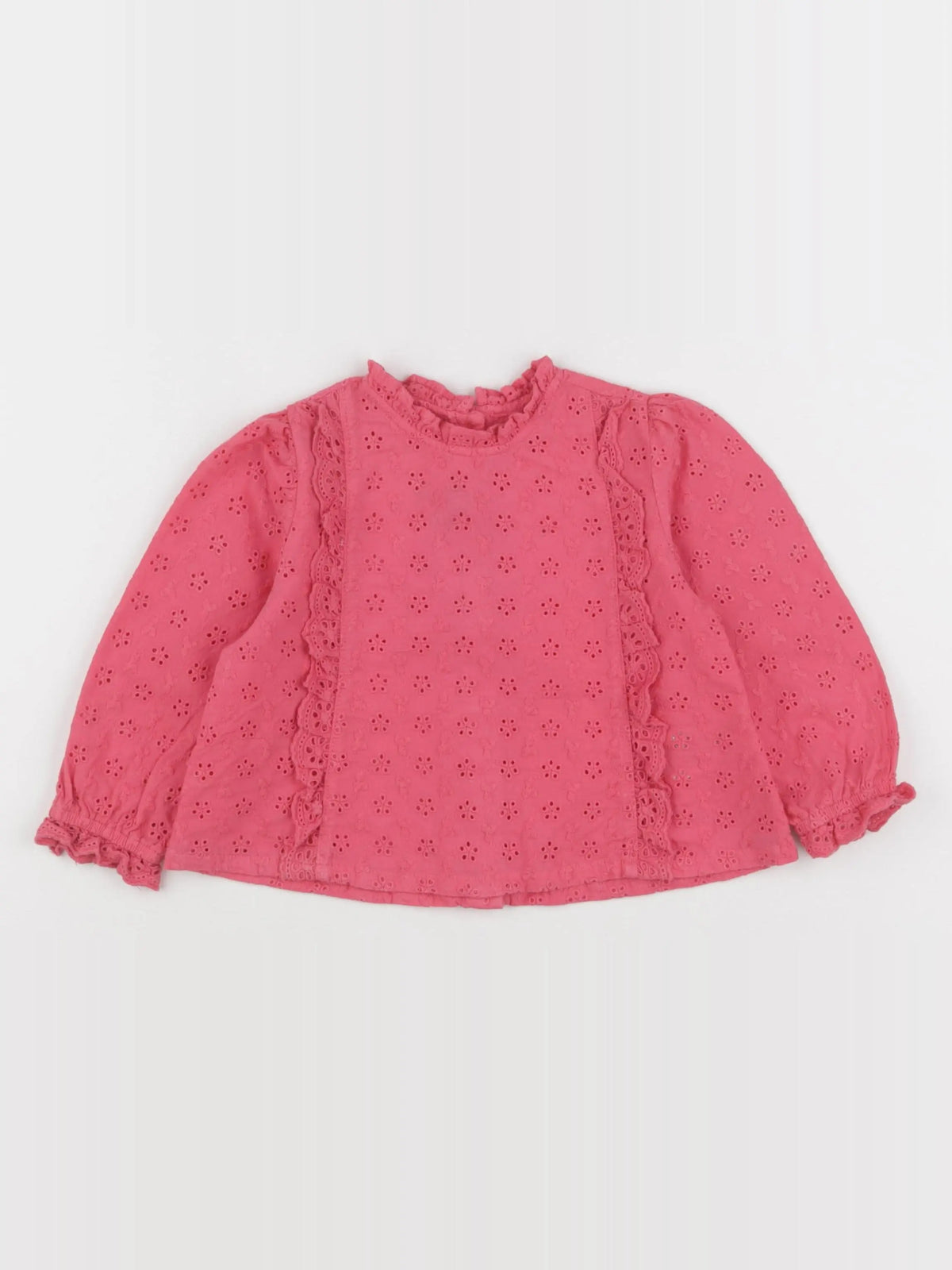 Vertbaudet - blouse rose - 24 mois