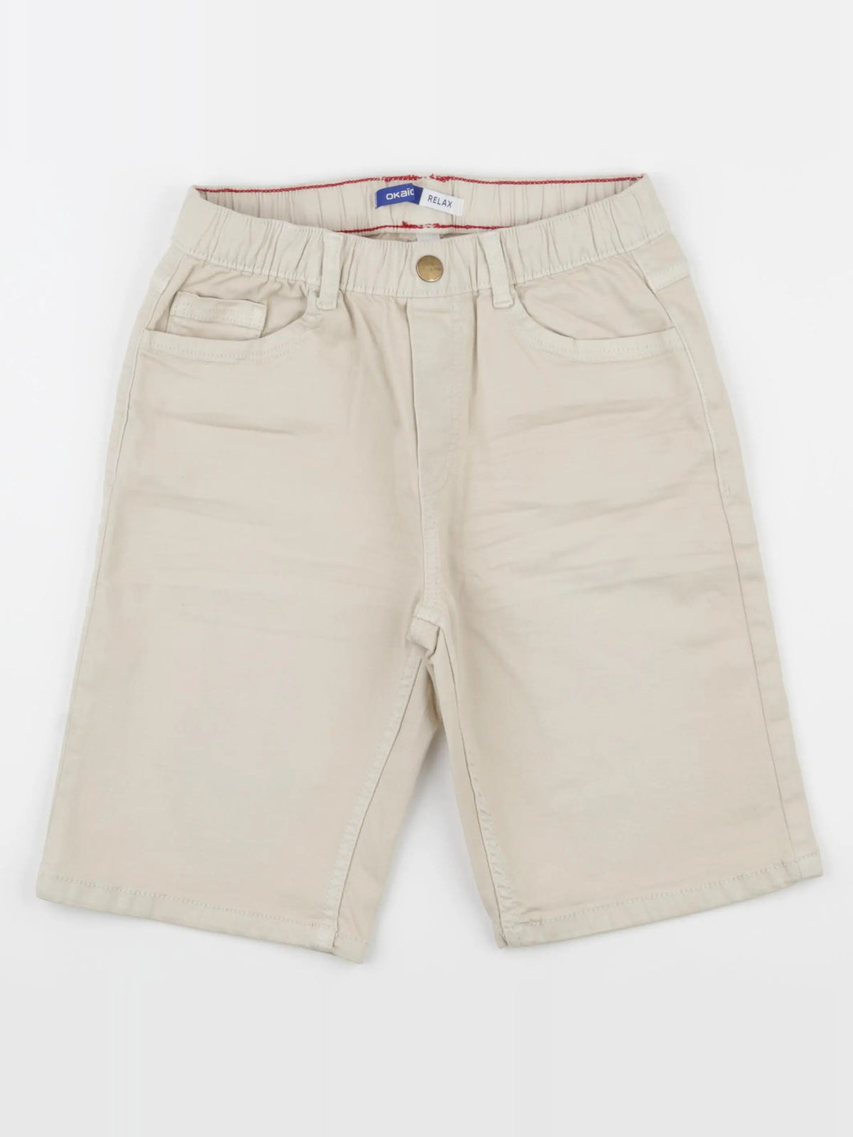 Okaidi - short beige - 9 ans