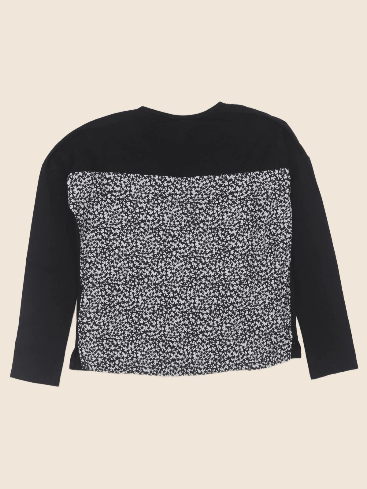 IKKS - tee-shirt imprimé au dos noir - 10 ans