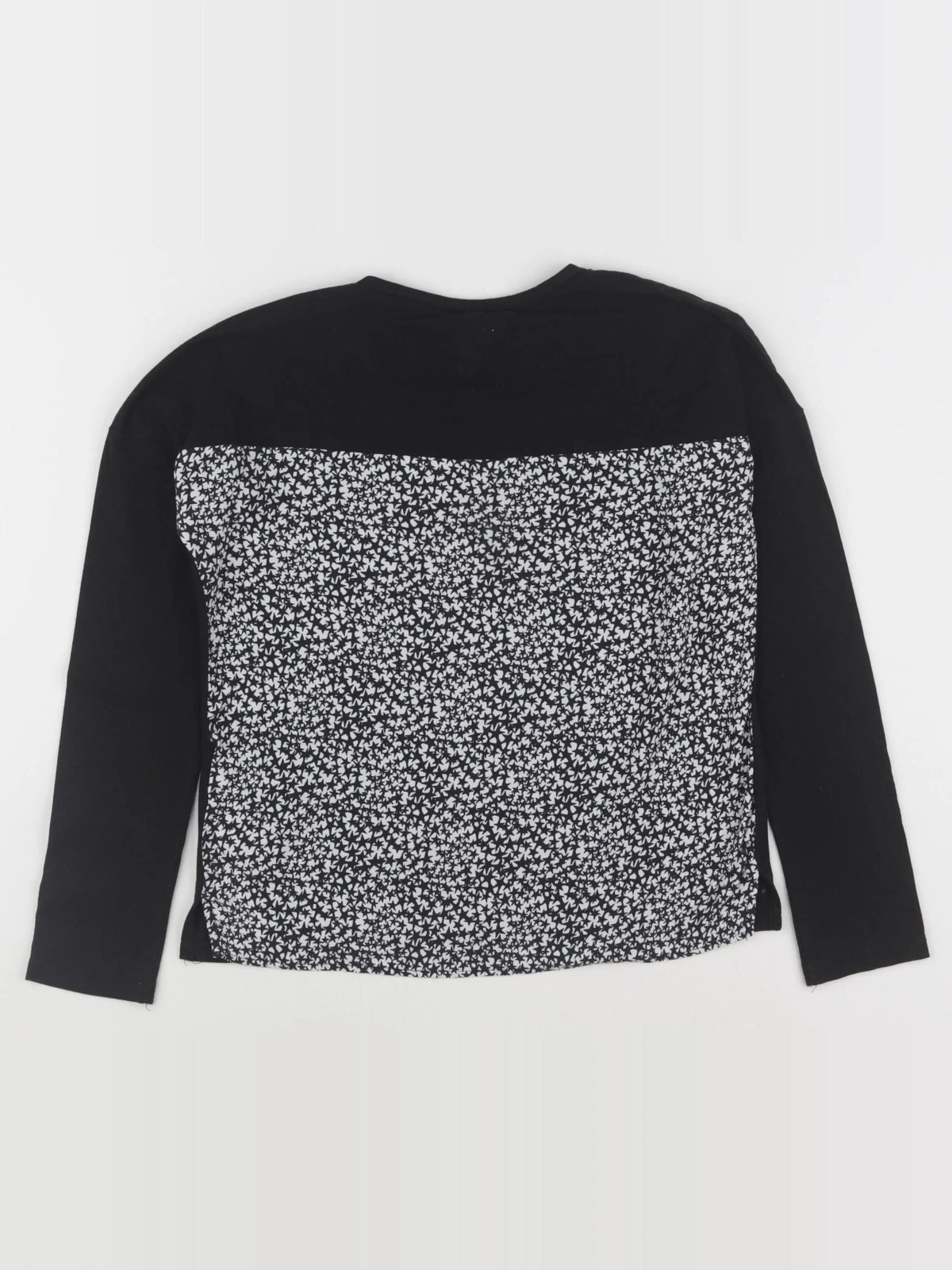 IKKS - tee-shirt imprimé au dos noir - 10 ans