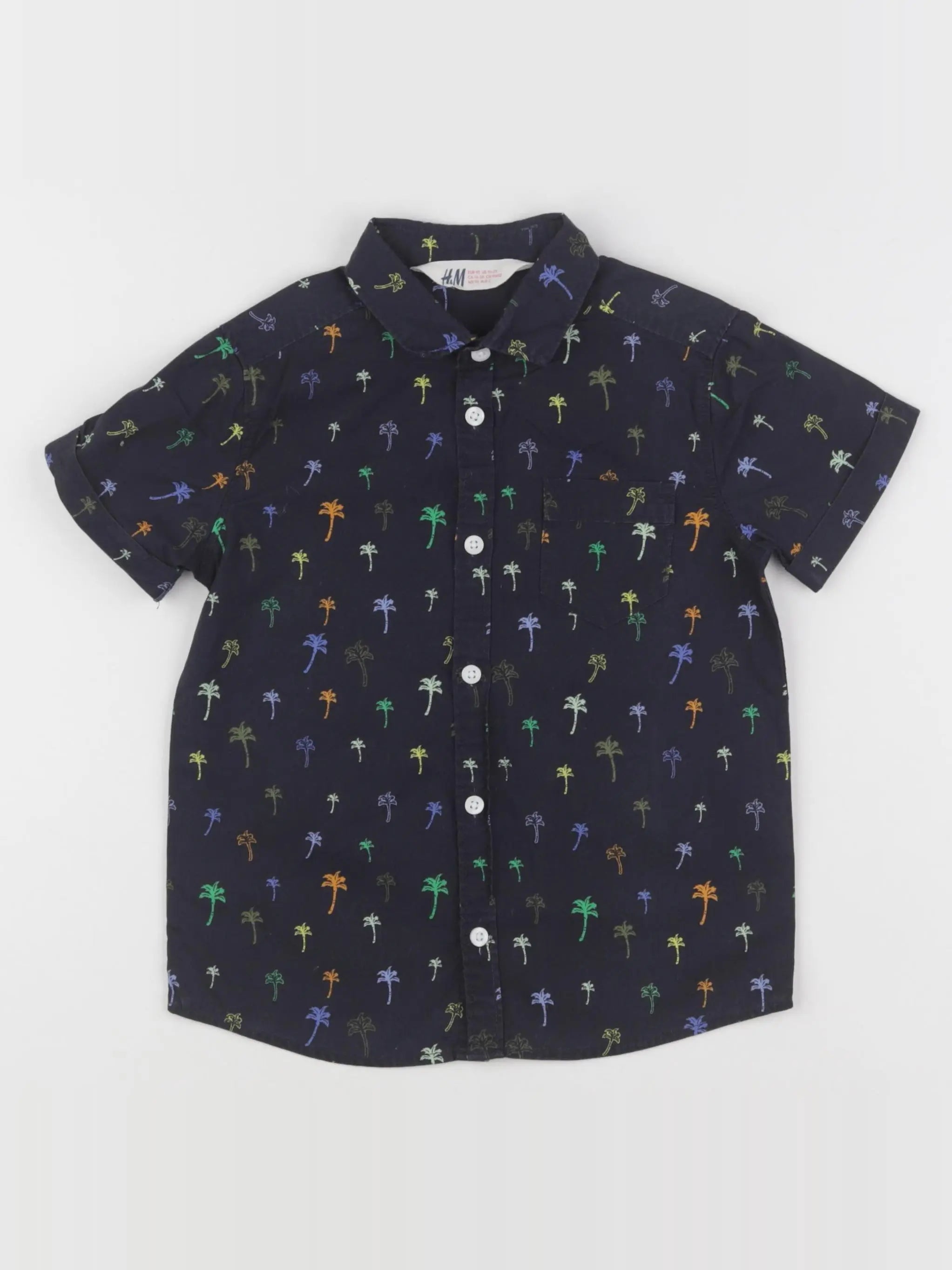 H&M - chemise multicolore - 18/24 mois