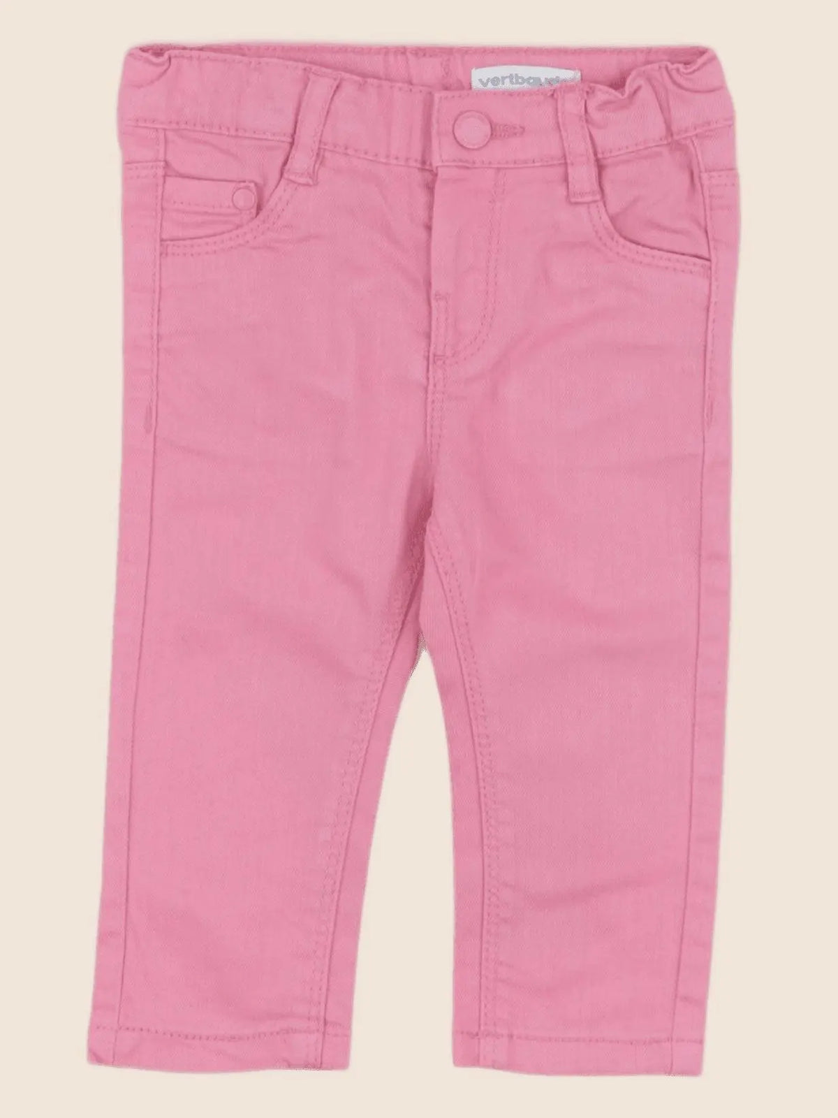 Vertbaudet - pantalon rose - 6 mois