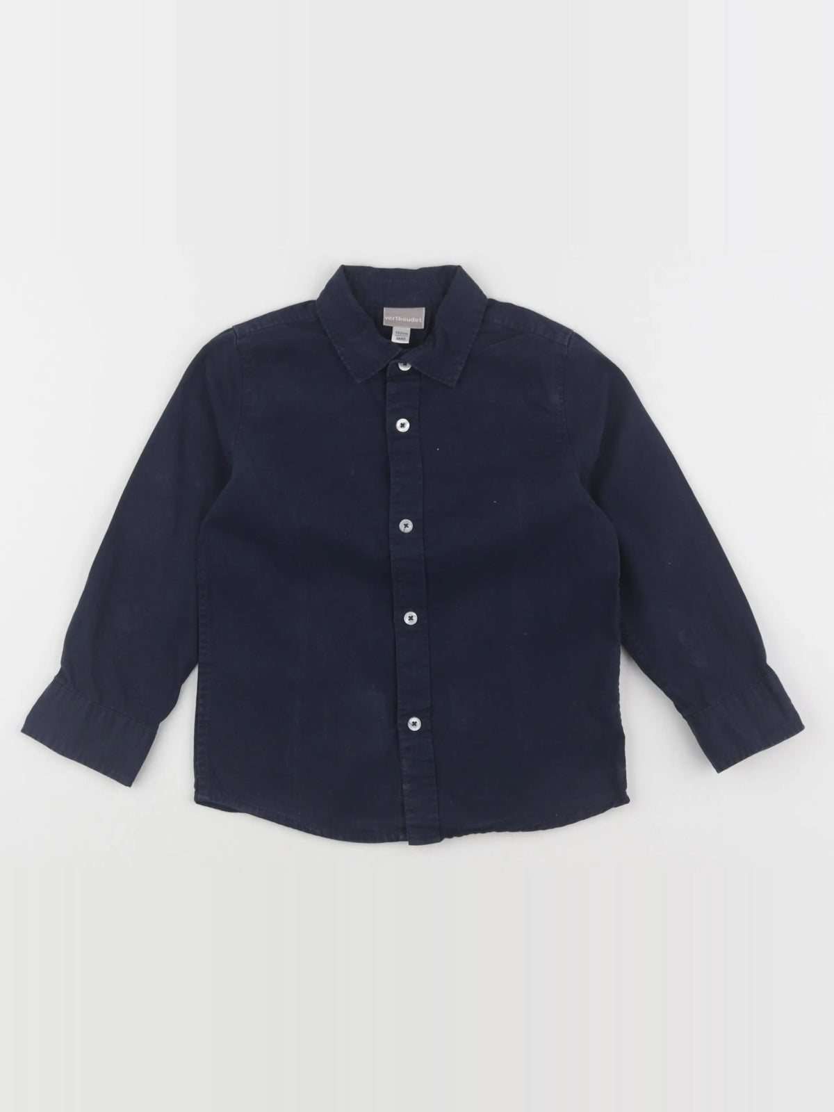Vertbaudet - chemise bleu - 4 ans