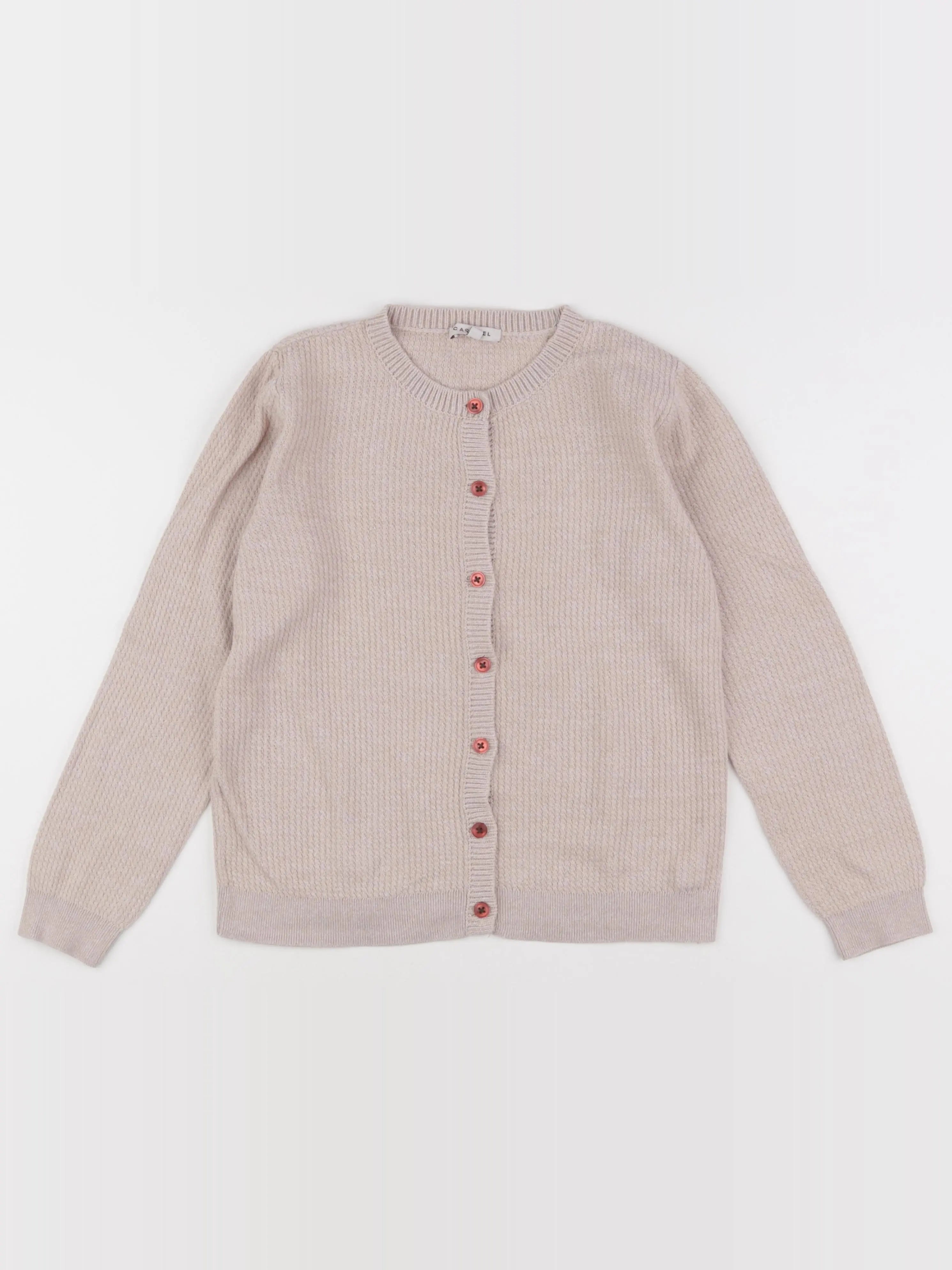 Caramel - gilet rose - 12 ans