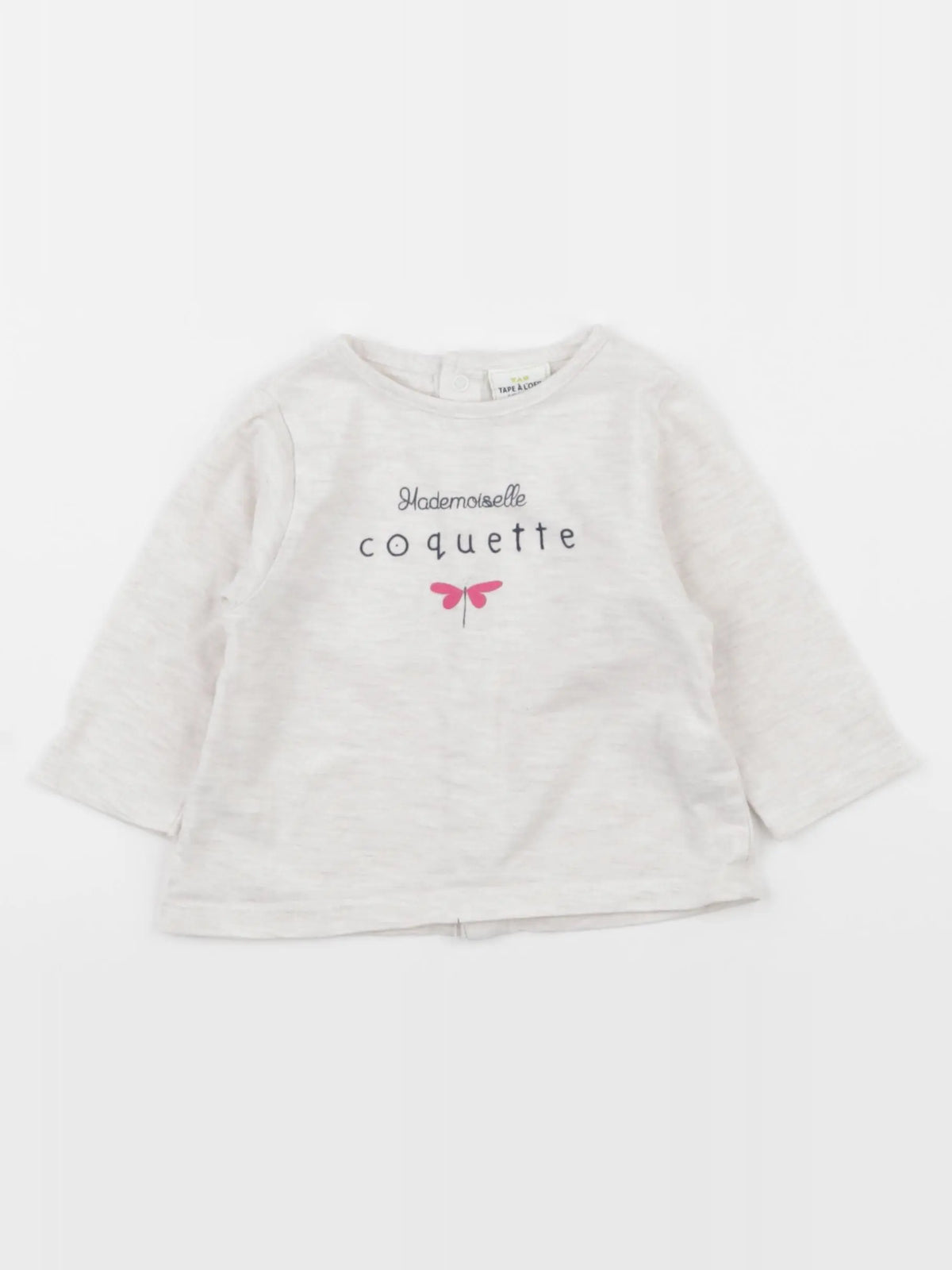Tape à l'oeil - tee-shirt gris - 6 mois