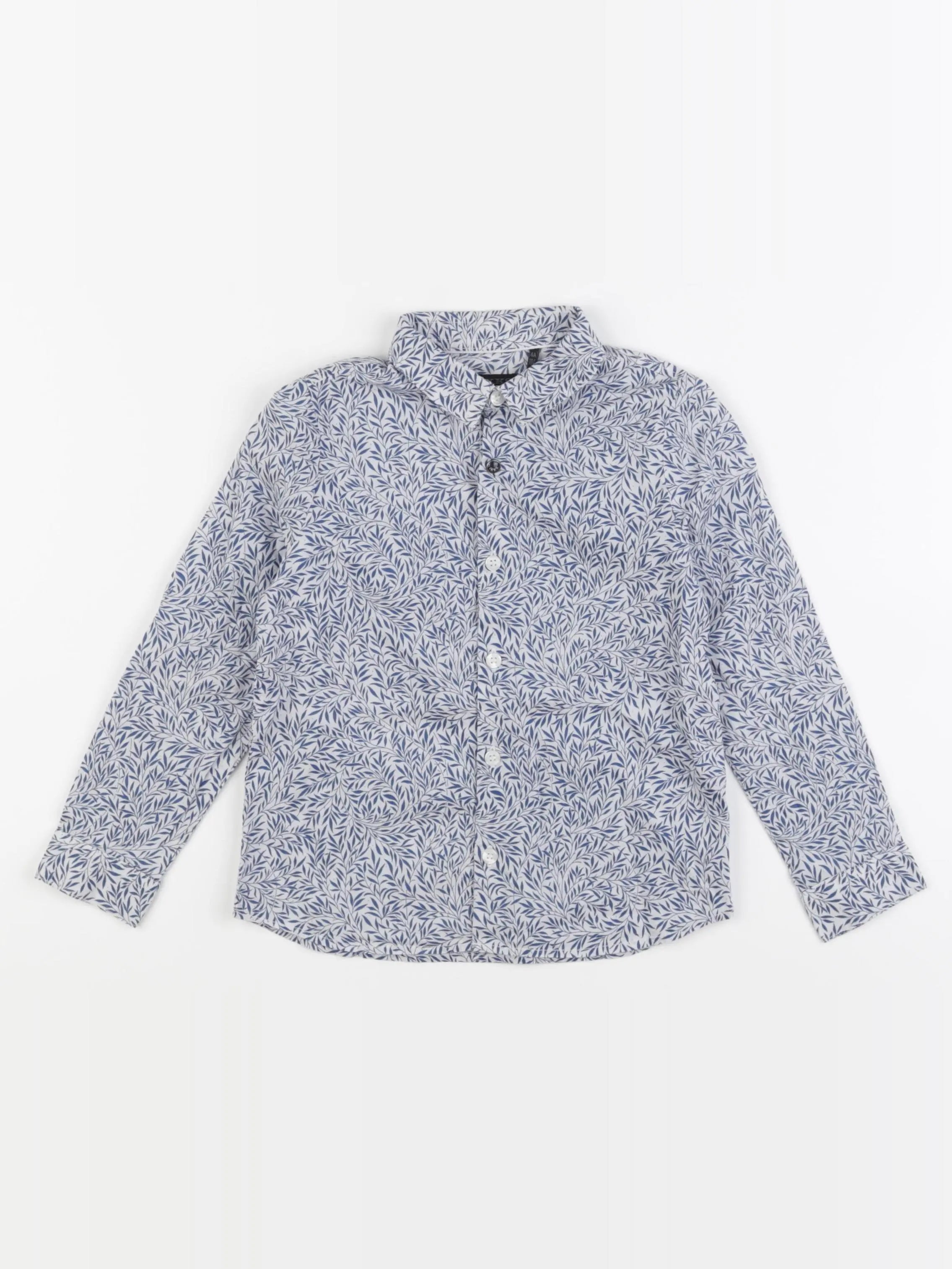 IKKS - chemise blanc, bleu - 4 ans