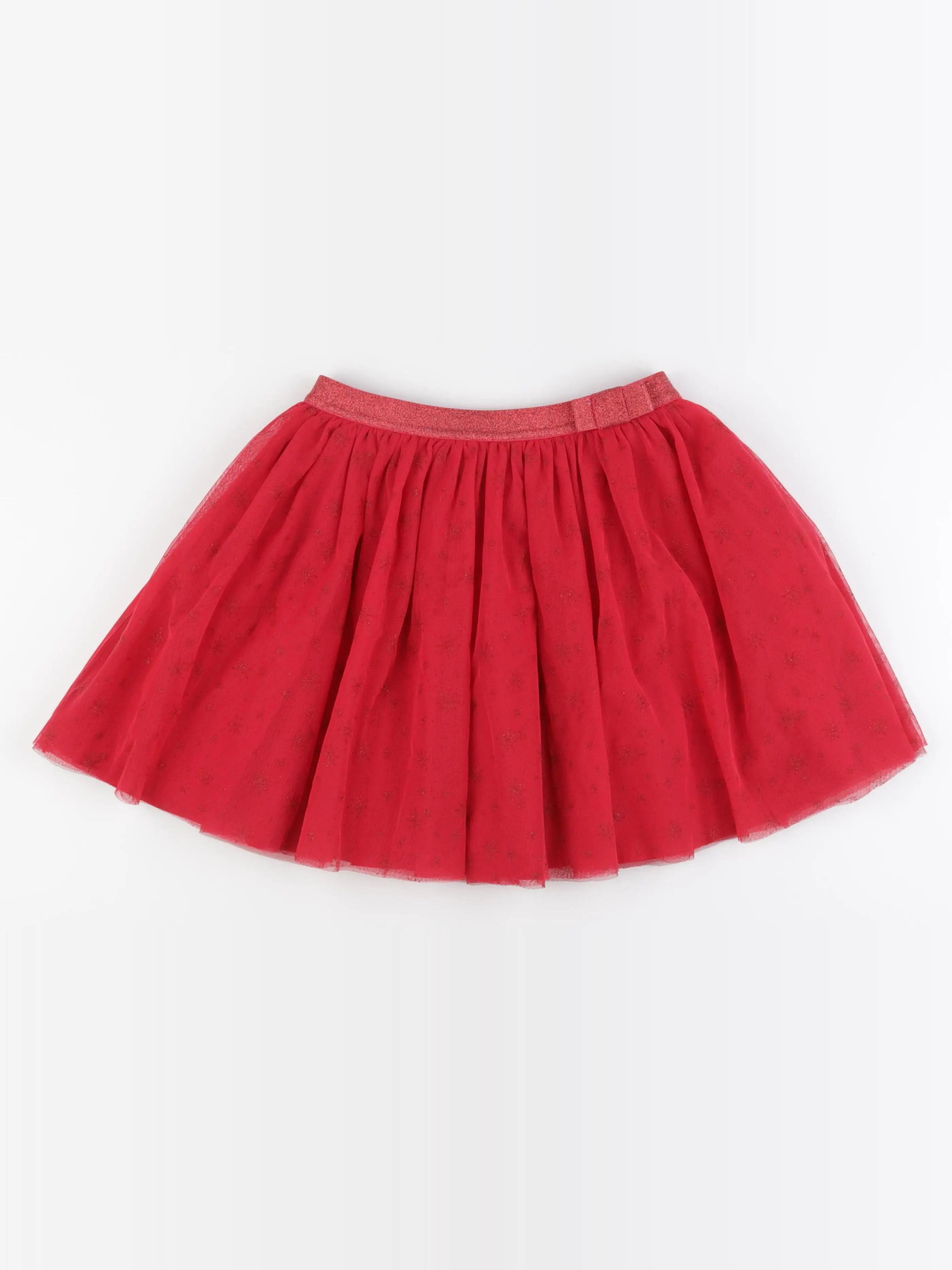 Okaidi - jupe rouge, or - 14 ans