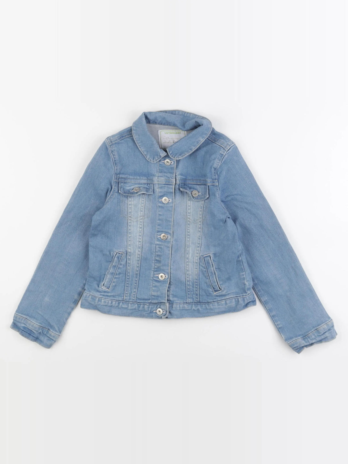 Vertbaudet - veste bleu - 8 ans