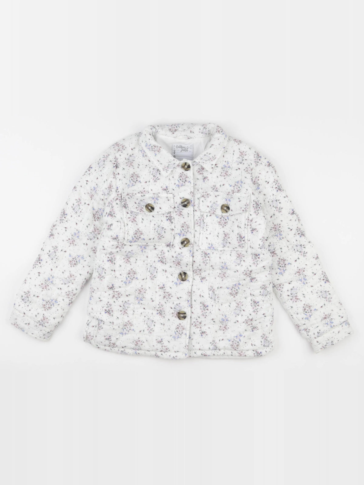 Vertbaudet - veste blanc - 10 ans