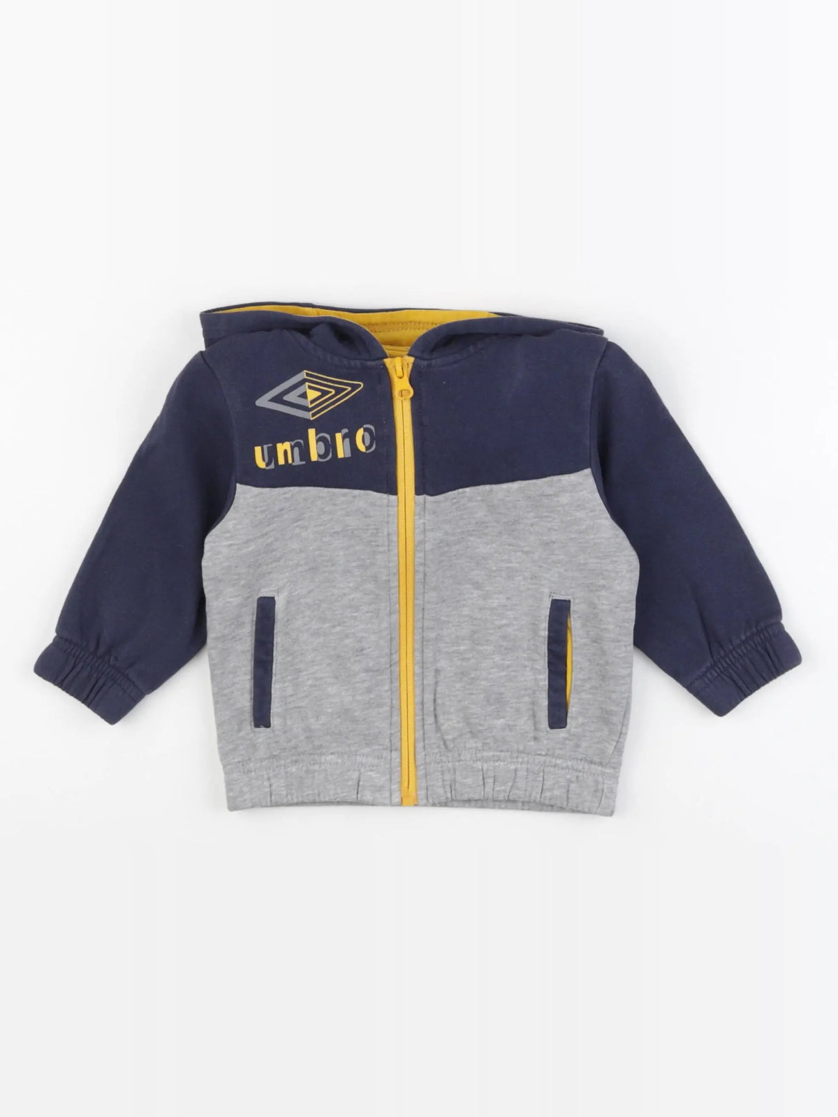 Umbro - sweat bleu, gris - 18/24 mois