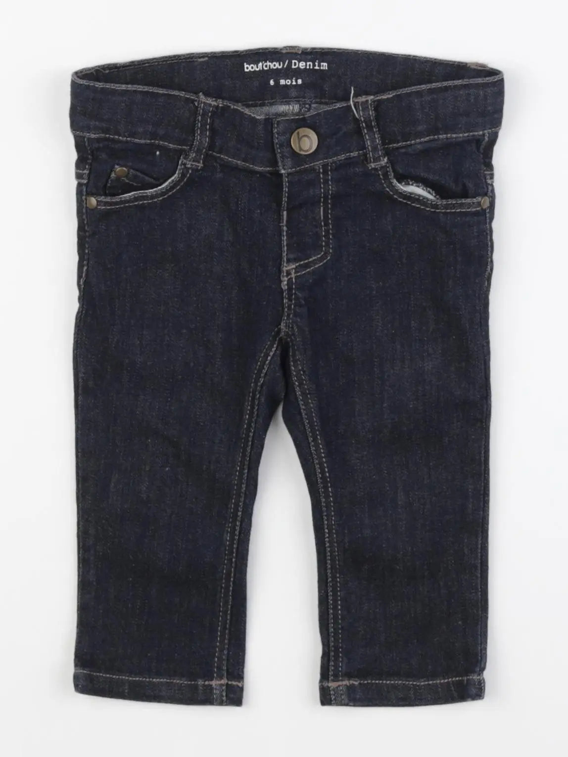 Boutchou - jean bleu - 6 mois