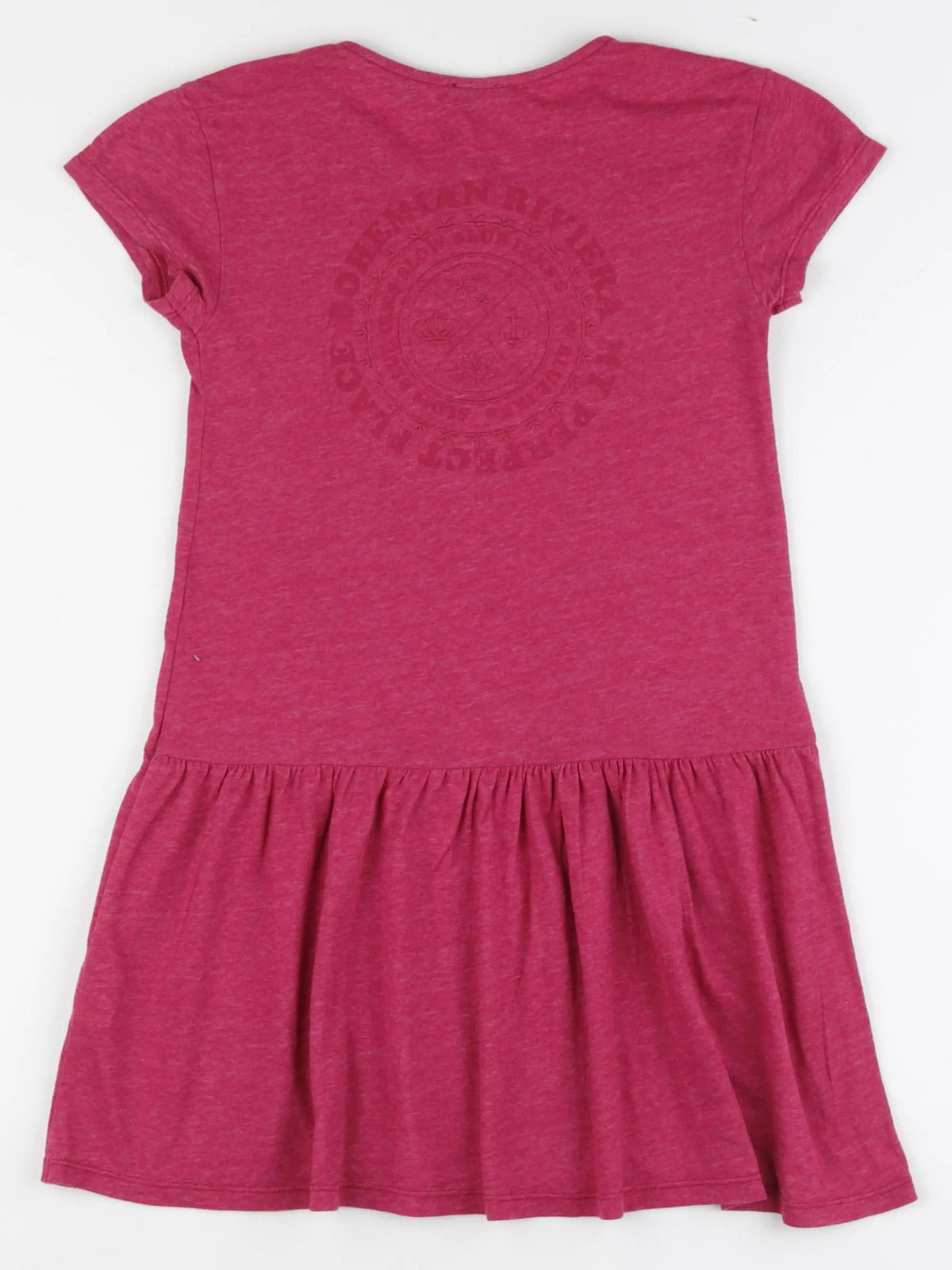 IKKS - robe imprimé au dos rose - 8 ans