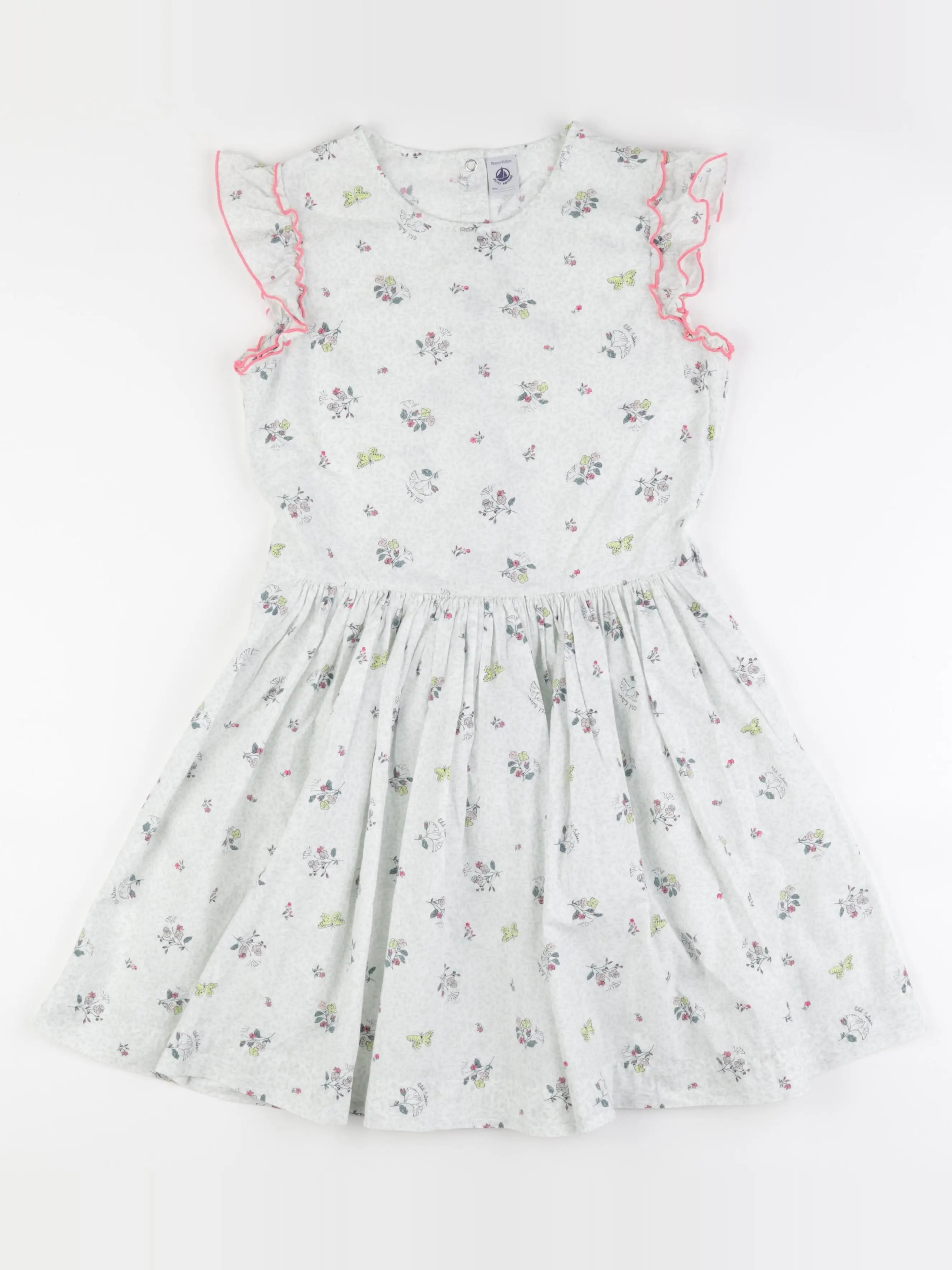 Petit Bateau - robe multicolore - 10 ans