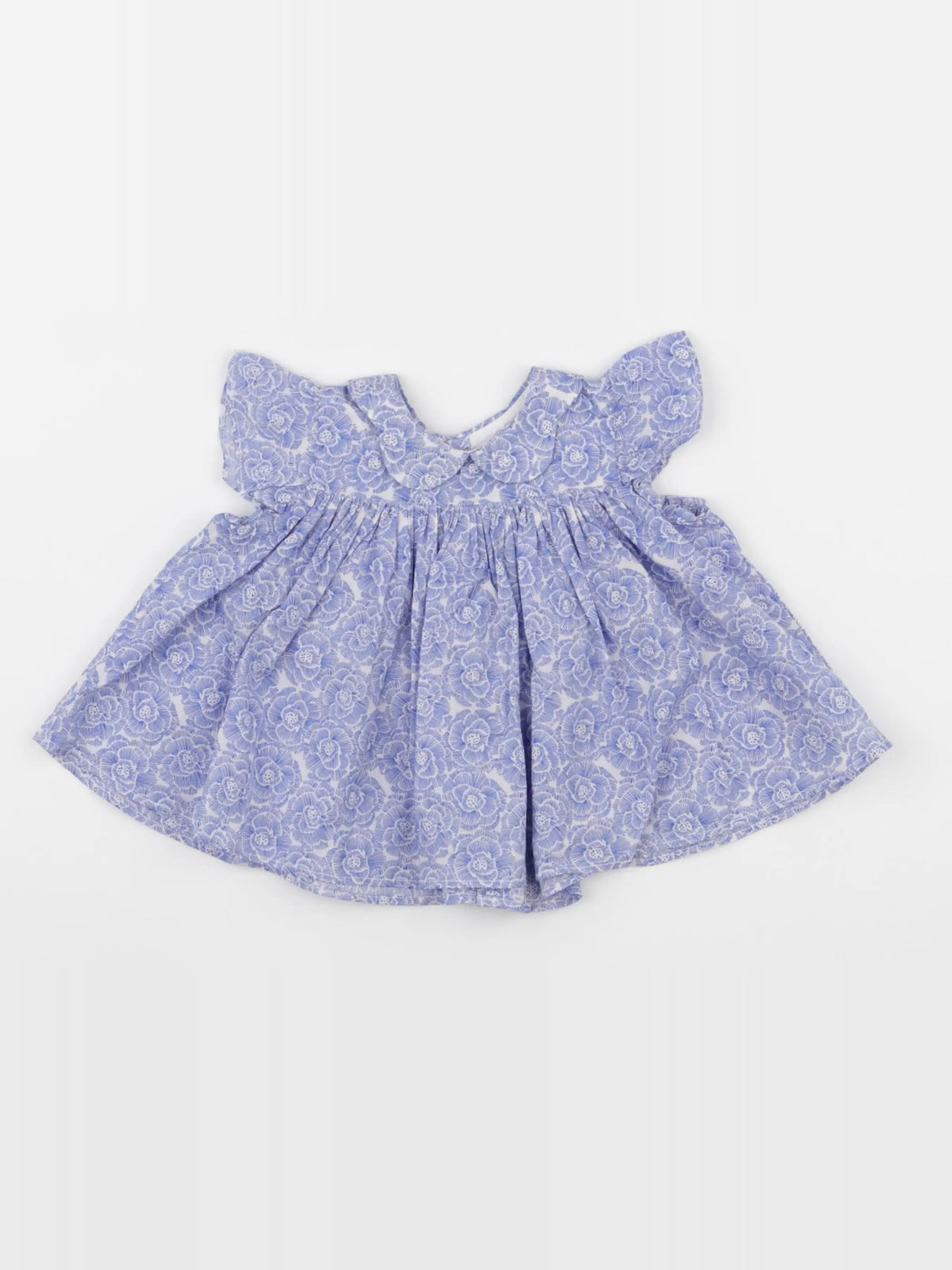 Jacadi - blouse liberty bleu - 6 mois