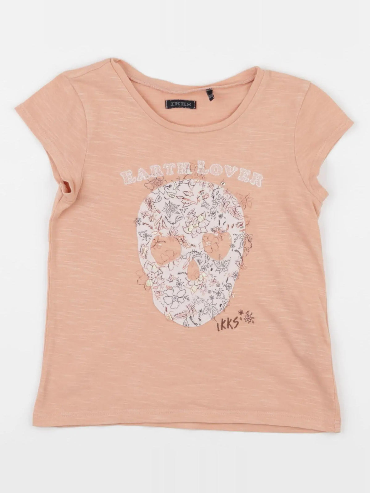 IKKS - tee-shirt orange - 4 ans