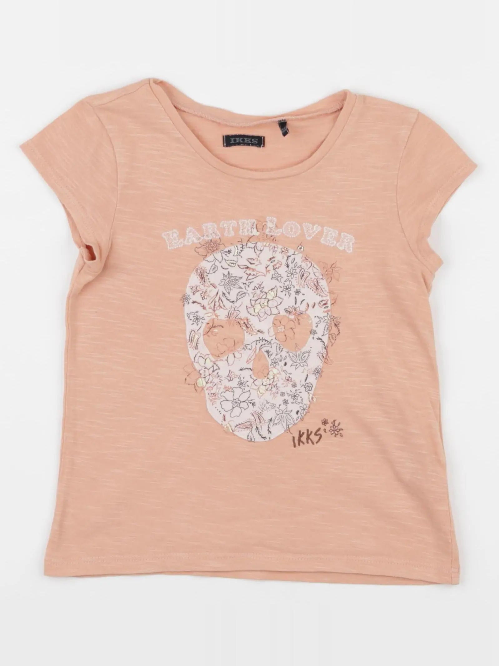 IKKS - tee-shirt orange - 4 ans