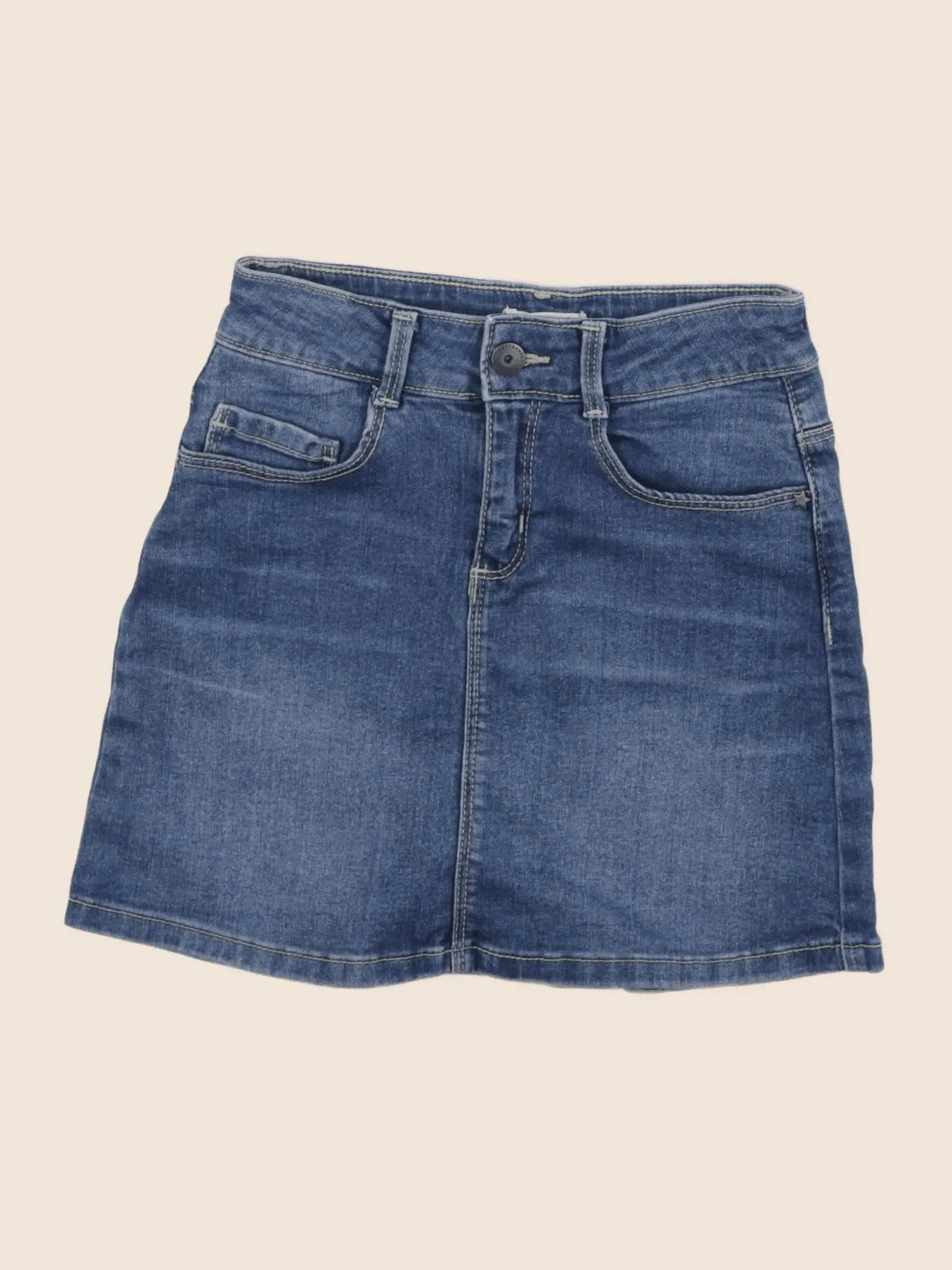 Vertbaudet - jupe bleu - 9 ans
