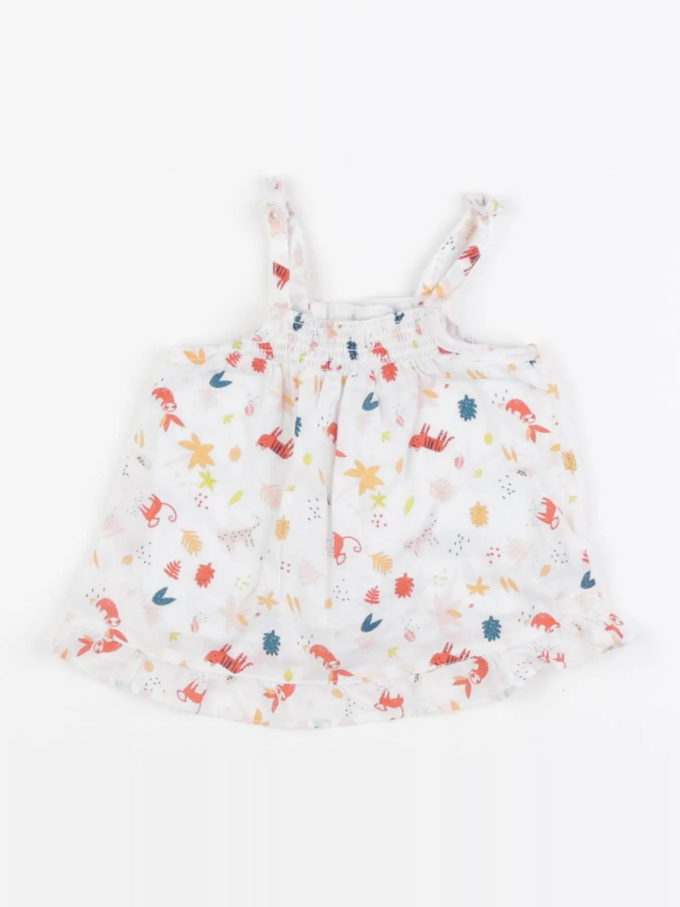 Vertbaudet - débardeur blanc - 1 mois