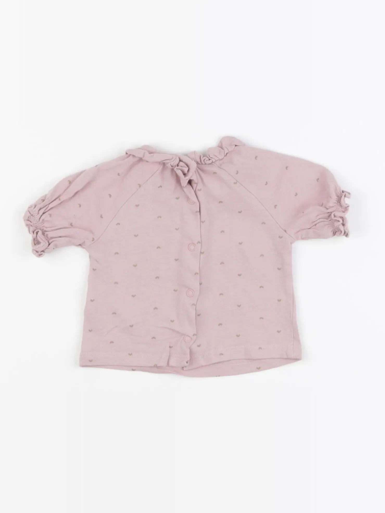 Vertbaudet - tee-shirt rose - 3 mois
