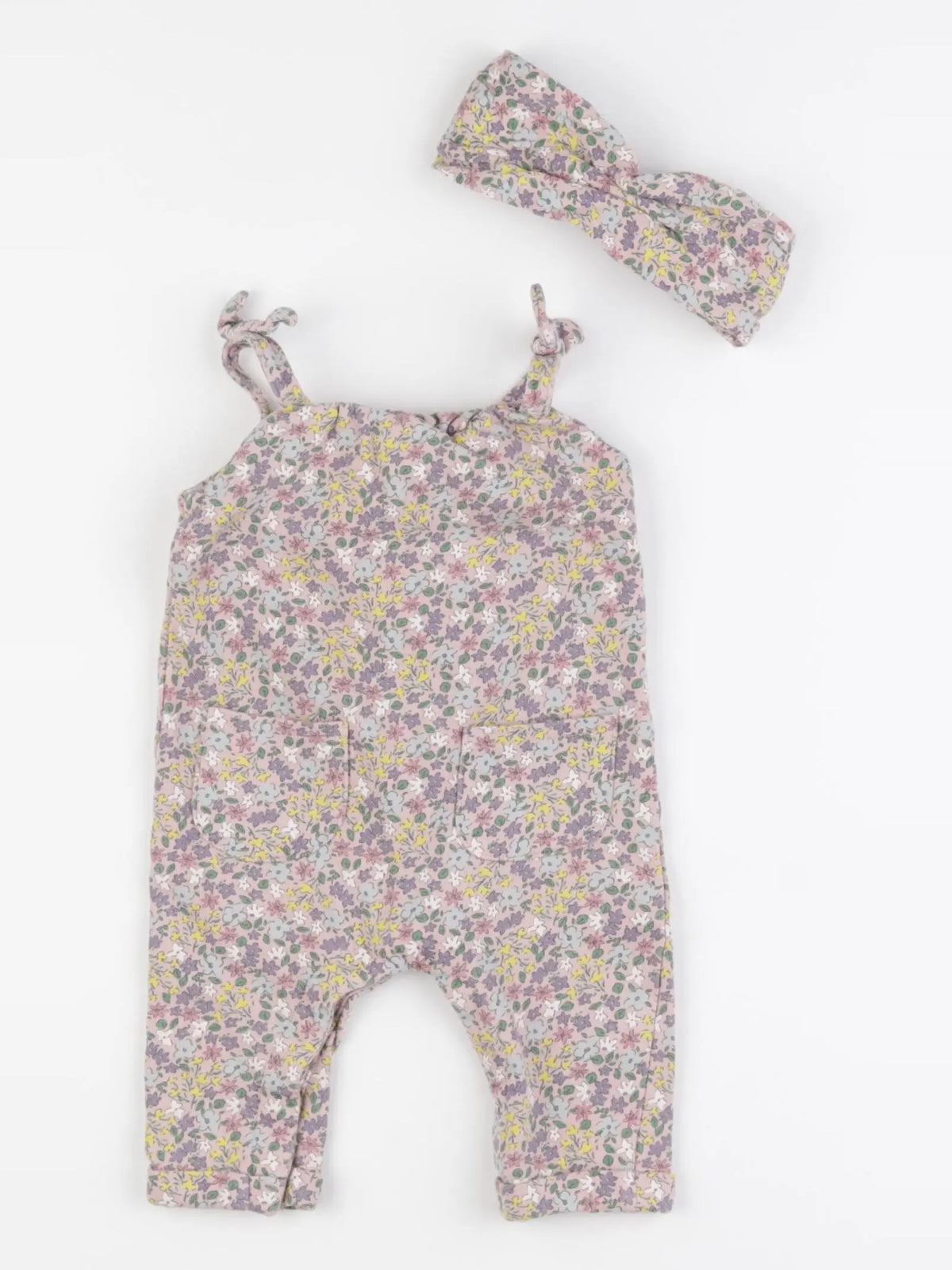 Vertbaudet - ensemble rose, multicolore - 3 mois
