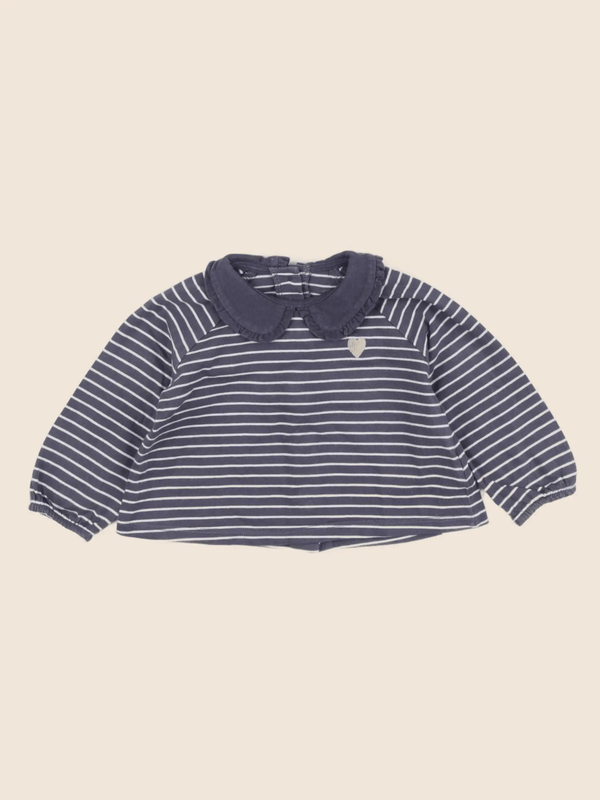 Vertbaudet - tee-shirt bleu - 9 mois