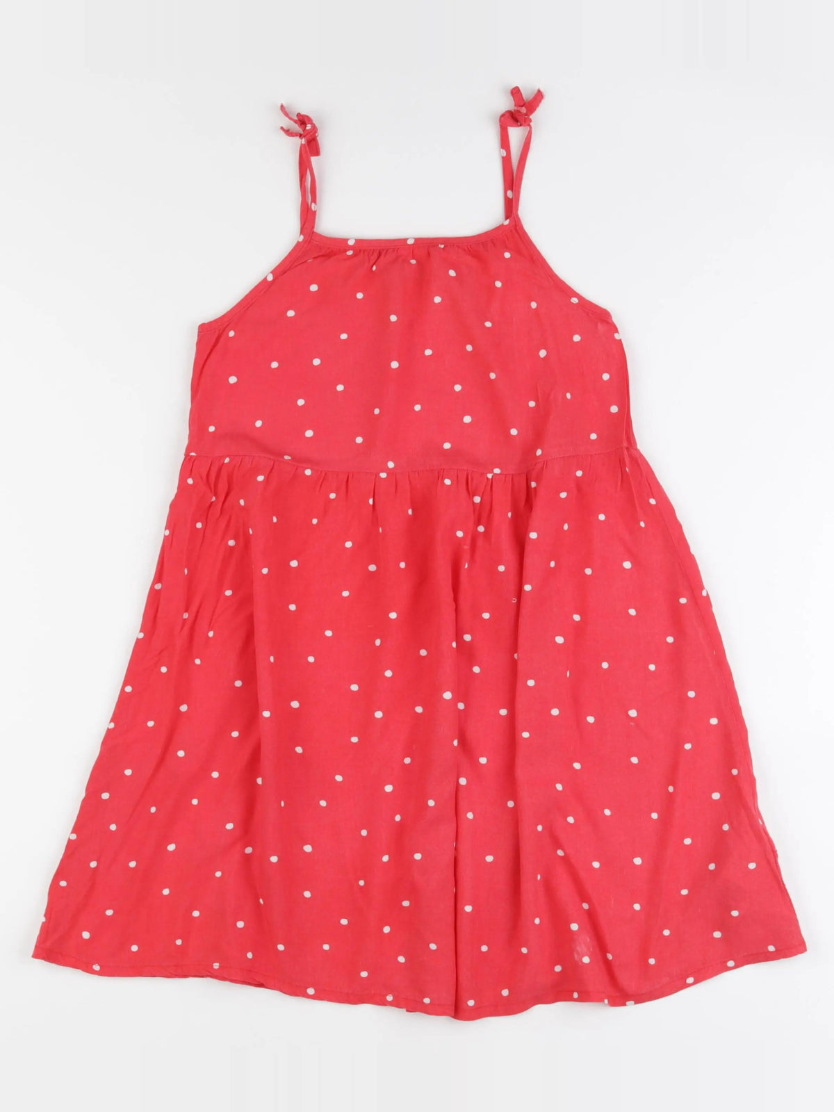 Vertbaudet - robe rouge - 9 ans