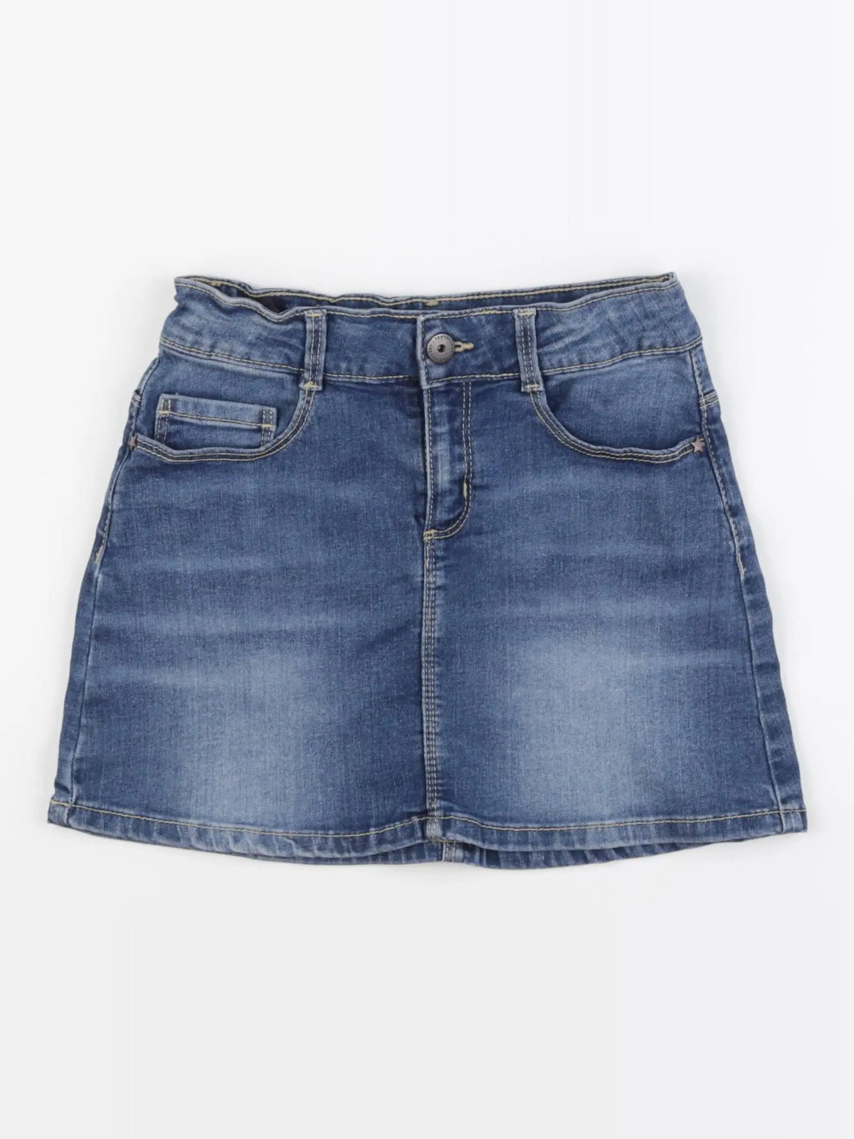 Vertbaudet - jupe bleu - 9 ans